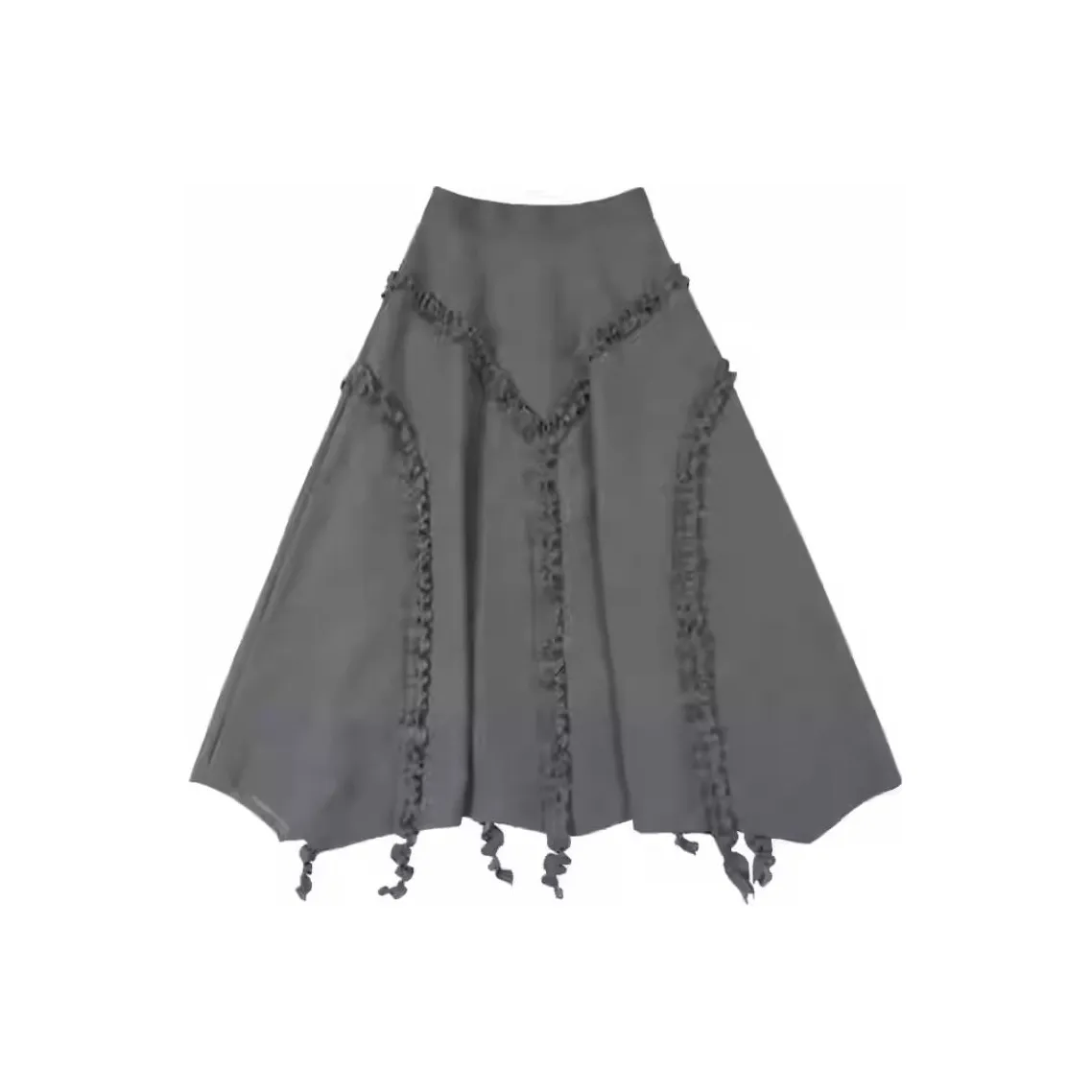 Boutique By Babymoon Casual Long Skirt Women's Gray Blue