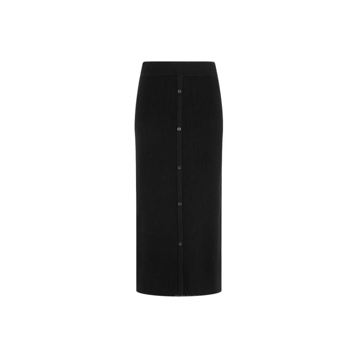 CALVIN KLEIN Повседневный Длинный Юбка Женская Черная