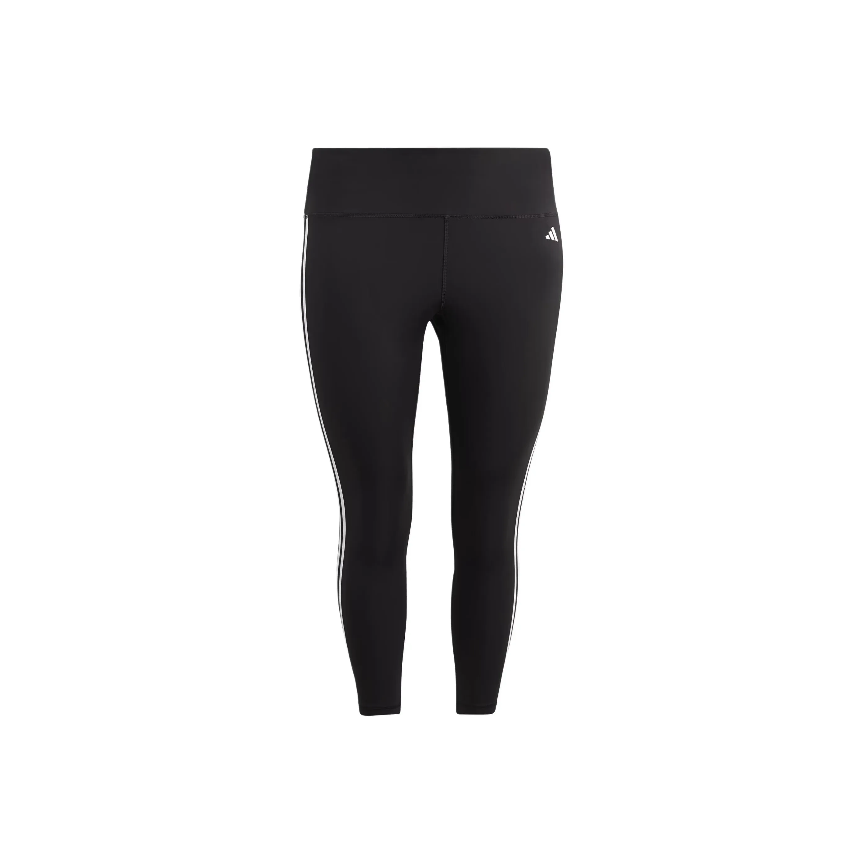 Adidas Train Essentials 3 Stripes High Waisted Sports Pants Women's Black