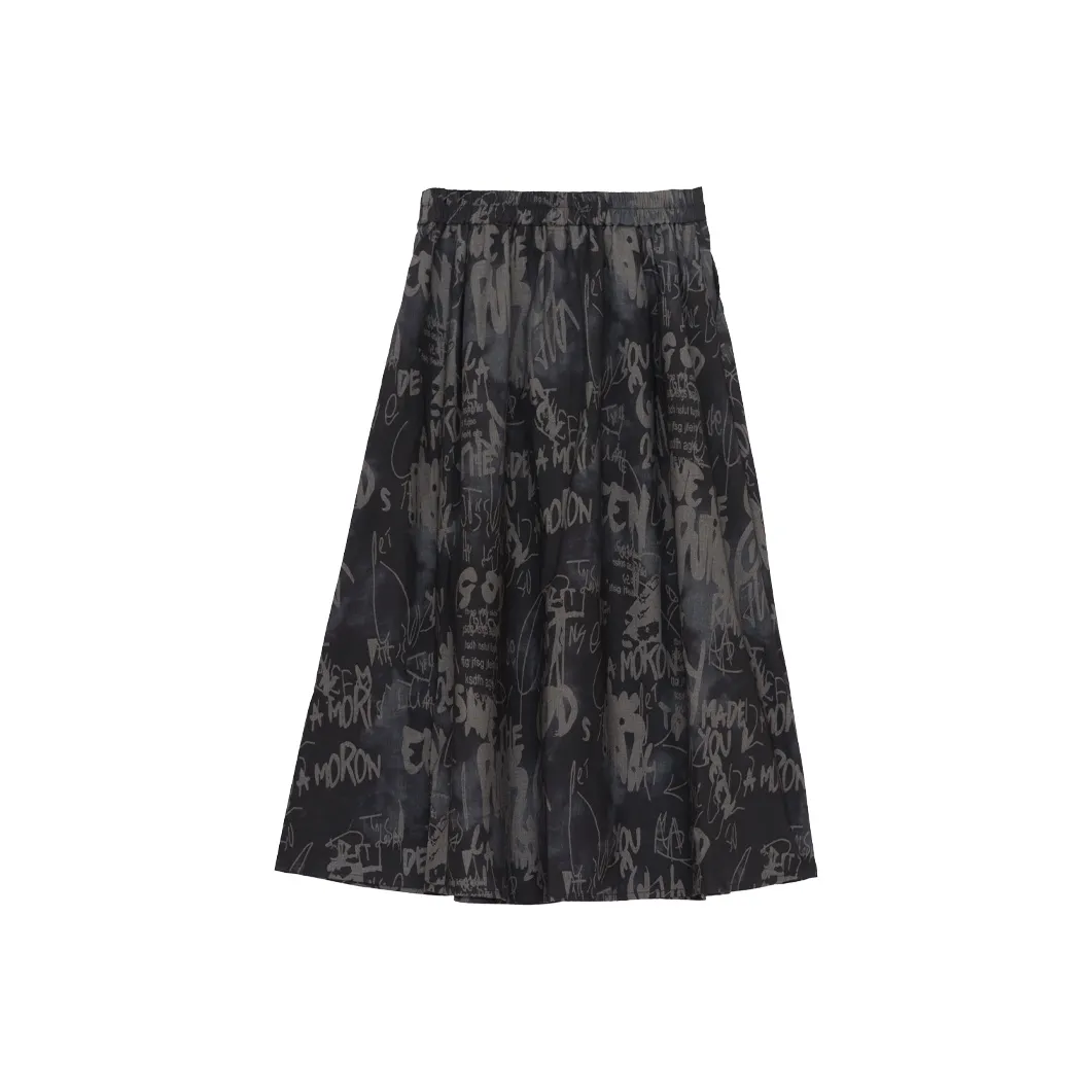 IT'Real SS25 Повседневный Длинный Юбка Женские One Цвет