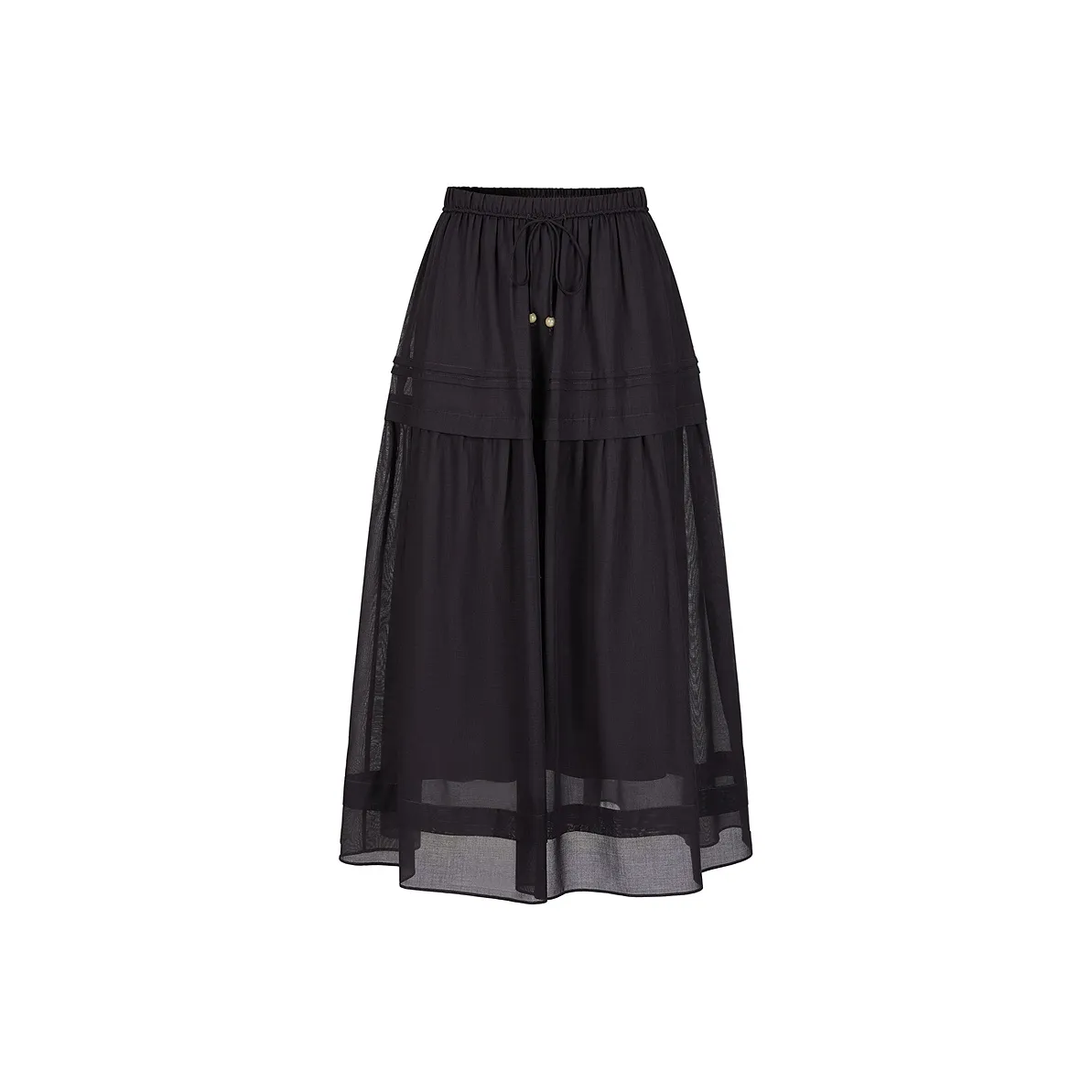 JZ. ANNAKRO Повседневный Длинный Юбка Женские Темно-синий