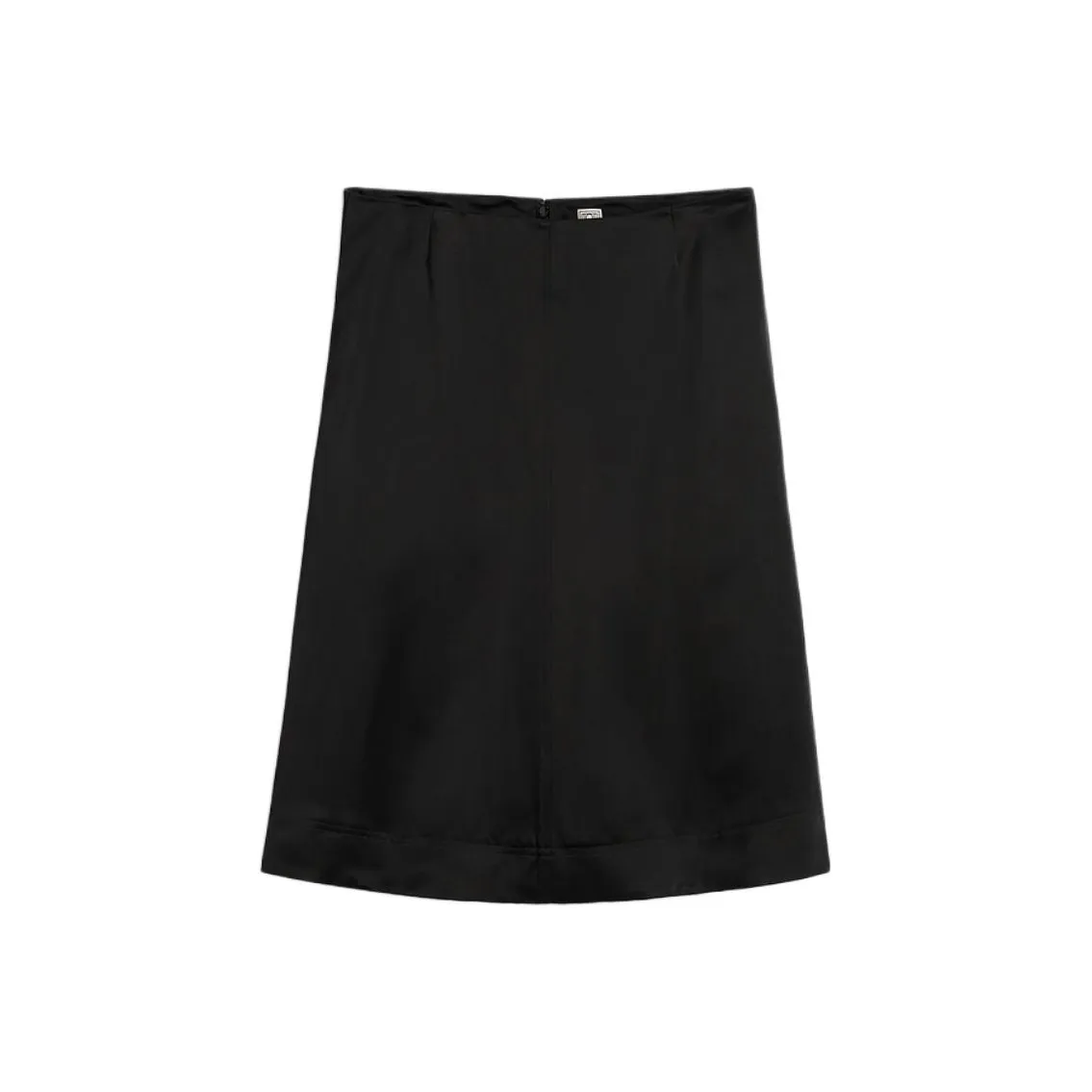 TOTEME FW24 Повседневная длинная юбка женская черная