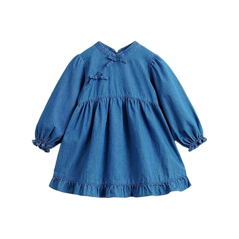 MARC JANIE Детское платье джинсовый синий