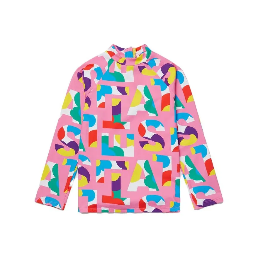 Stella McCartney Купальник SS23 Розовый Детский