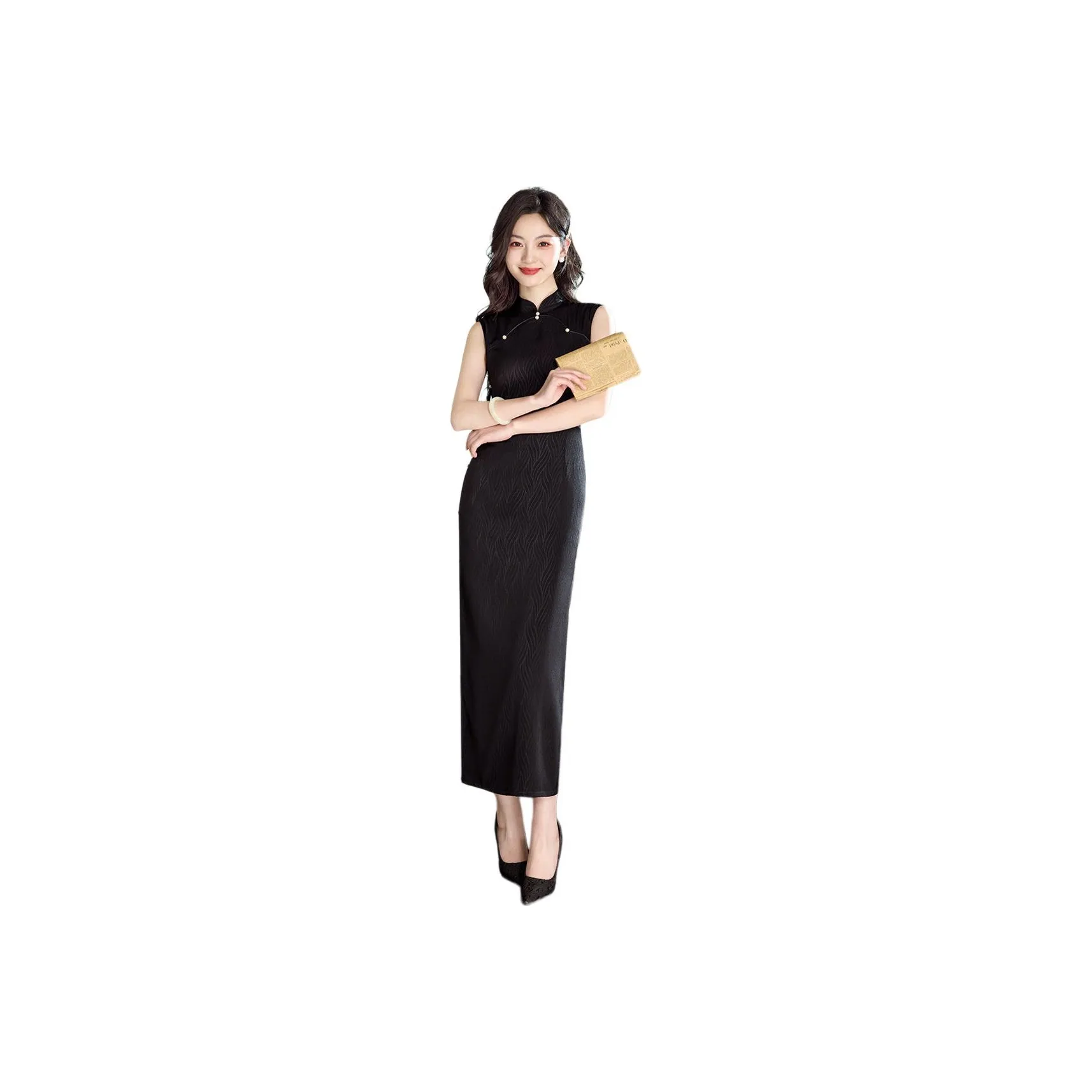 ENEESSI Spring Summer Release Cheongsam Women's Black