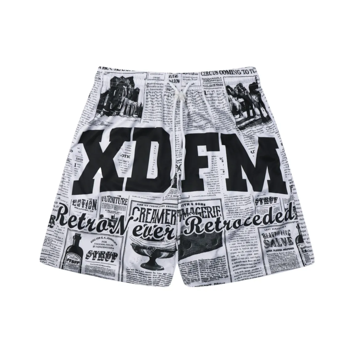 XDFM 8026 White Женские баскетбольные шорты