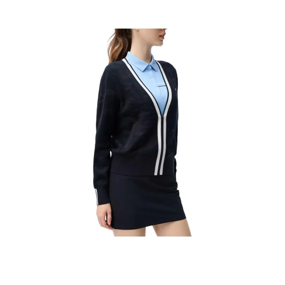 FILA GOLF серия FW AW24 Гольф Одежда Женская Легенда Синий Nv