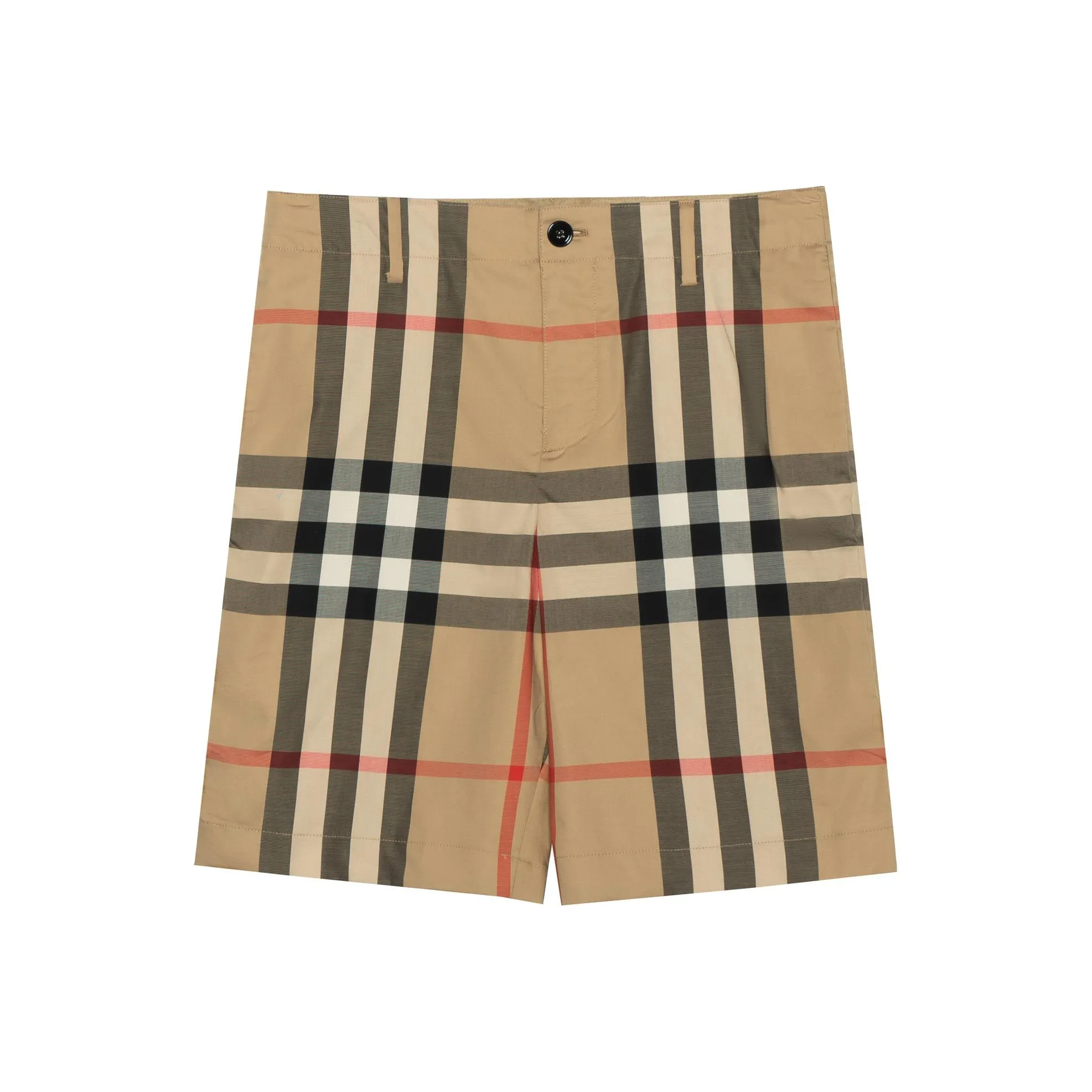 Burberry Повседневные шорты для детей архивный бежевый