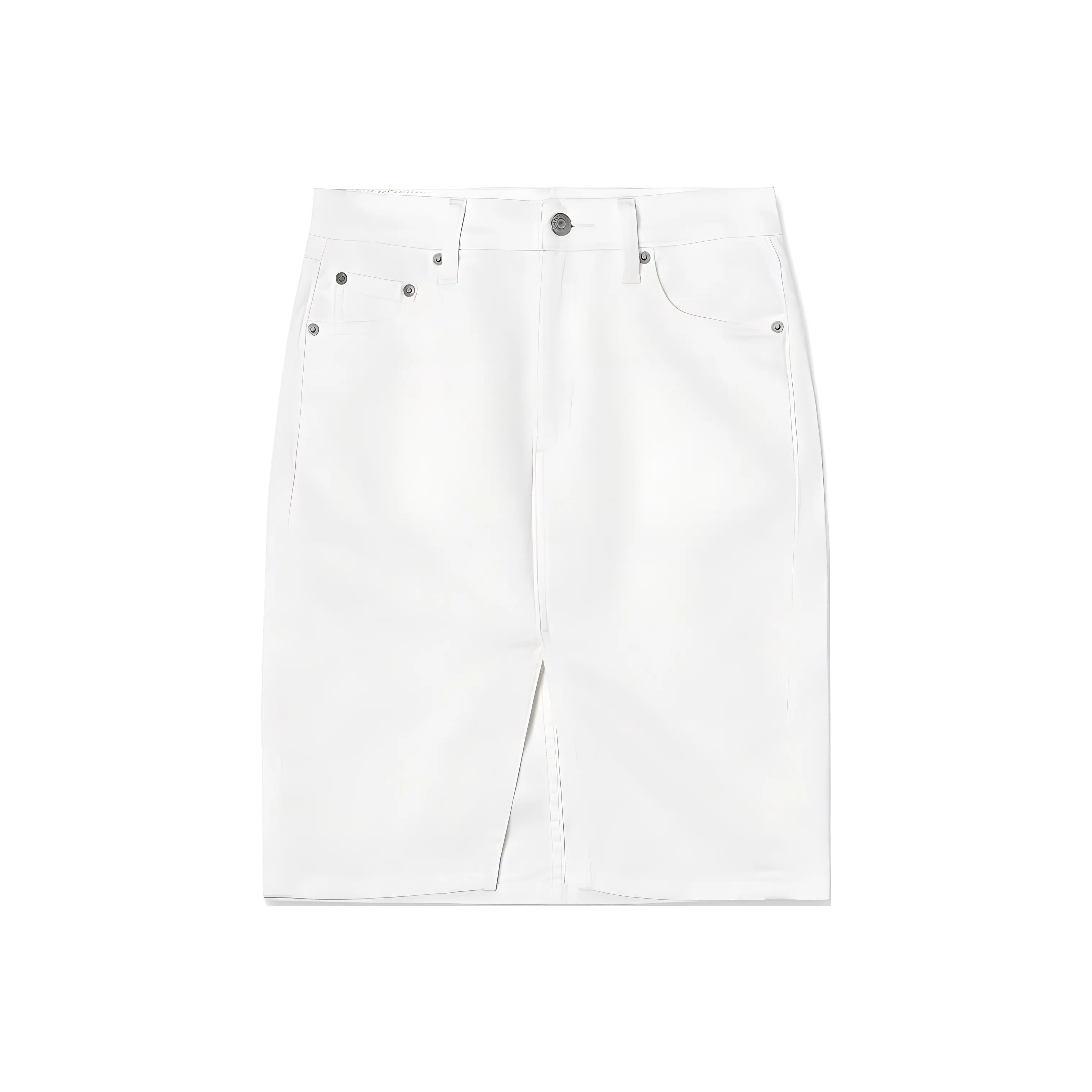 Levis SS24 Summer Collection Белые Женские Джинсовые Короткие Юбки