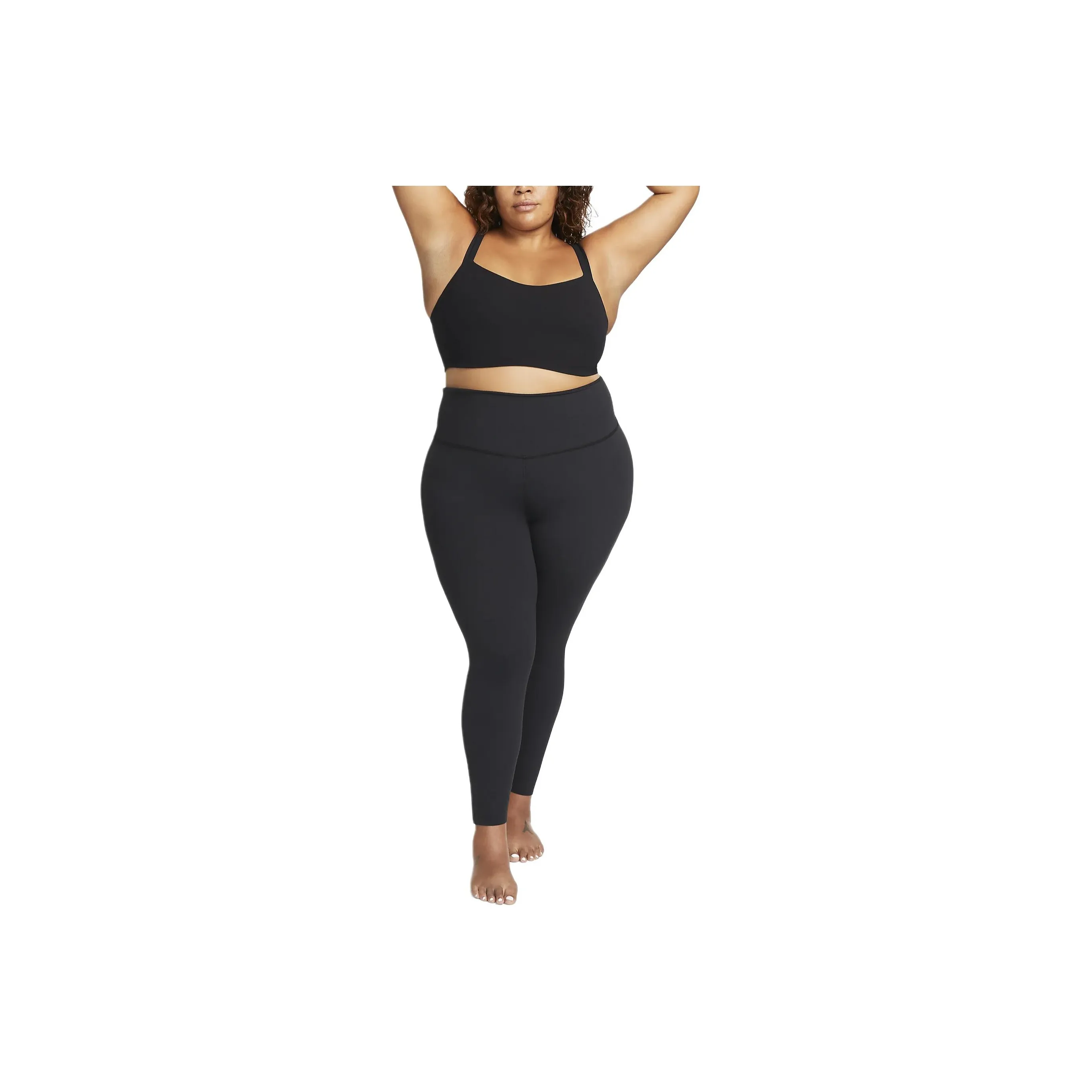nike gorge Zenvy Strappy Women's Light-Support Padded Sports Bra Plus Size