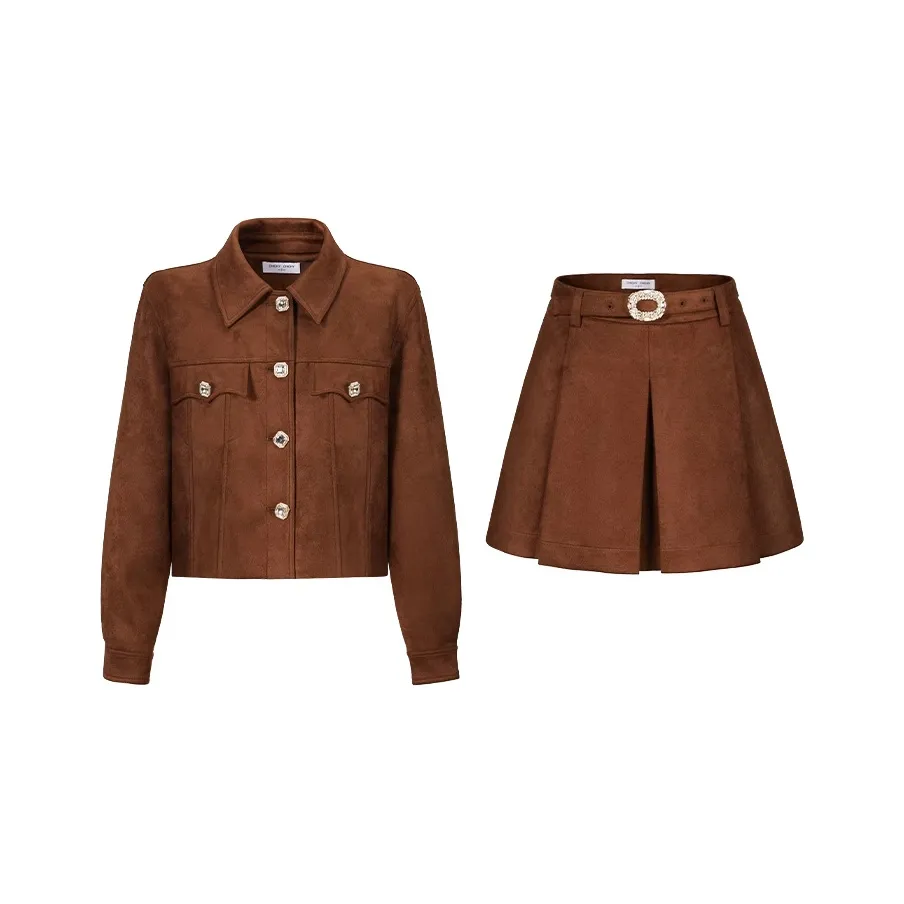 CHICHY CHICHY Size Sister Series Комплект с юбкой Женские Коричневый