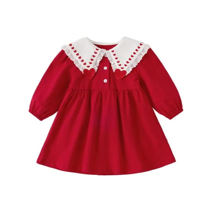 JELLYBABY Детское платье цвет красный