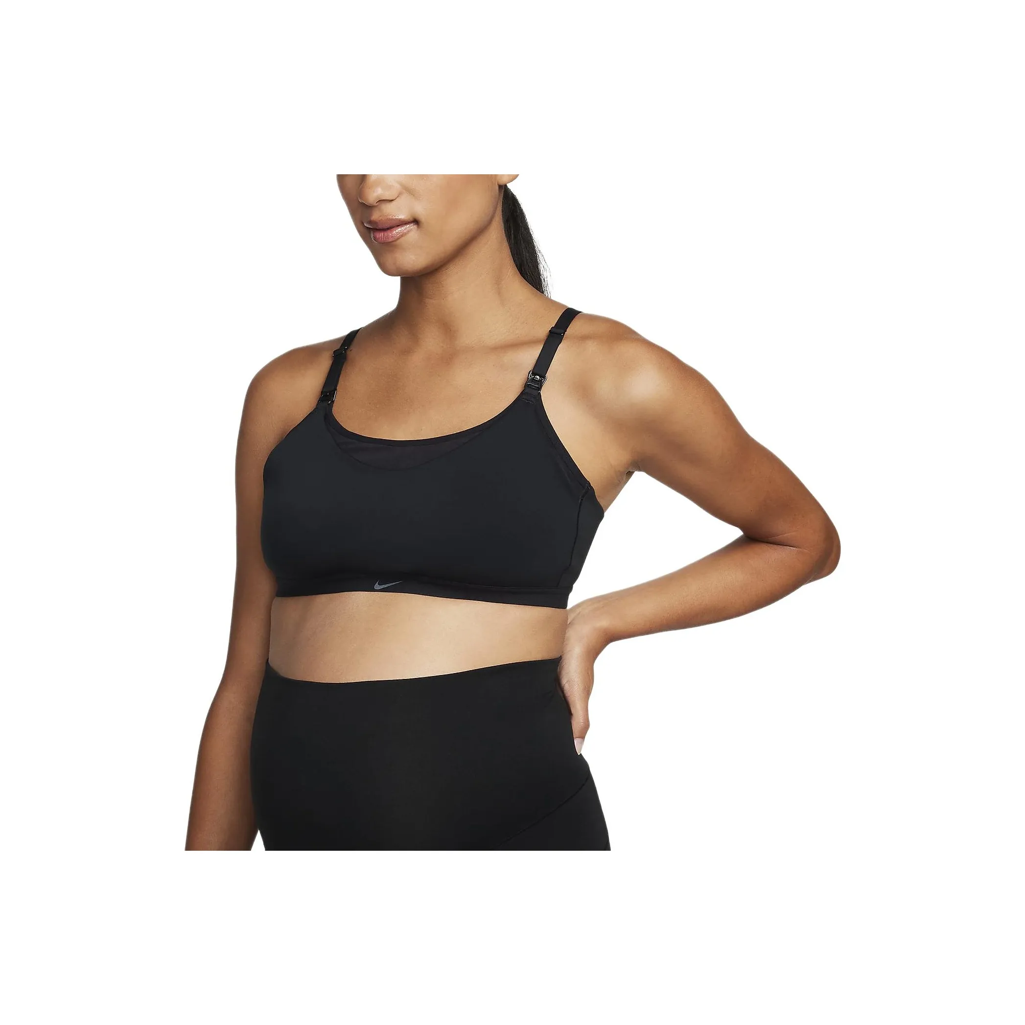 Nike Alate M Women's Light Support Lightly Lined Nursing Sports Bra Maternity