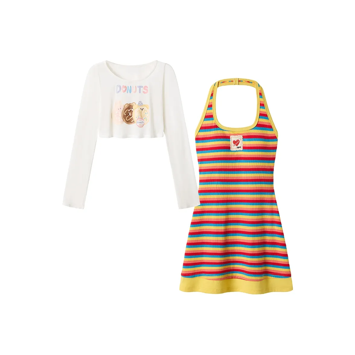 fabric pig Женские комплекты с юбкой