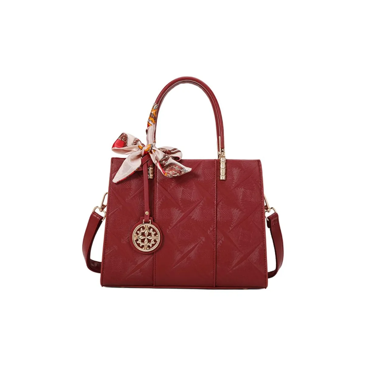 PAYOT Microfiber Synthetic Leather Bag Standard Women's Burgundy