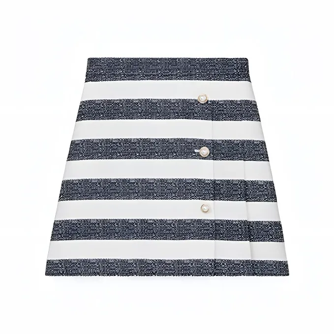 Kate Spade Striped Mini Skirt