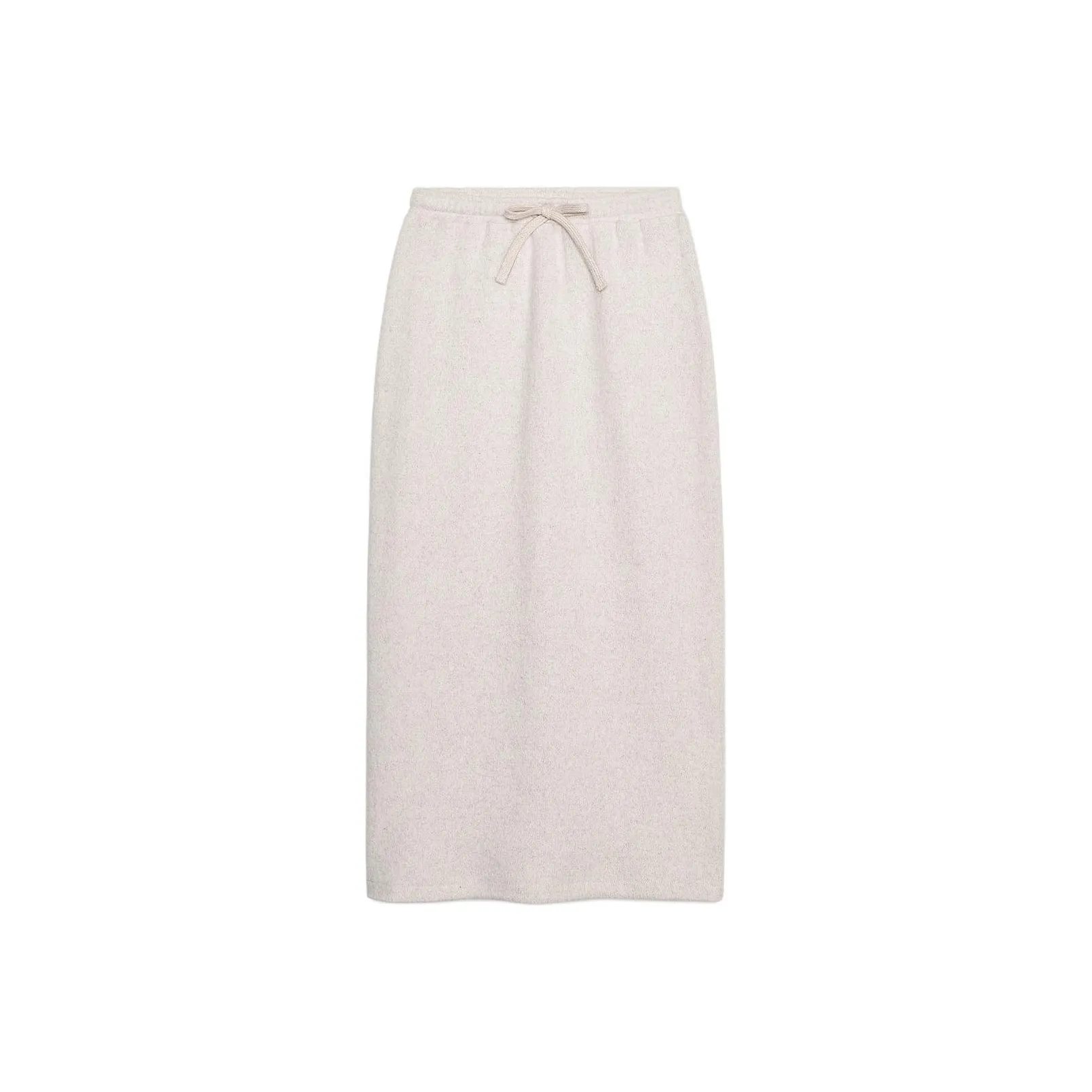 ZARA Повседневный Длинный Юбка Женская Бежевая