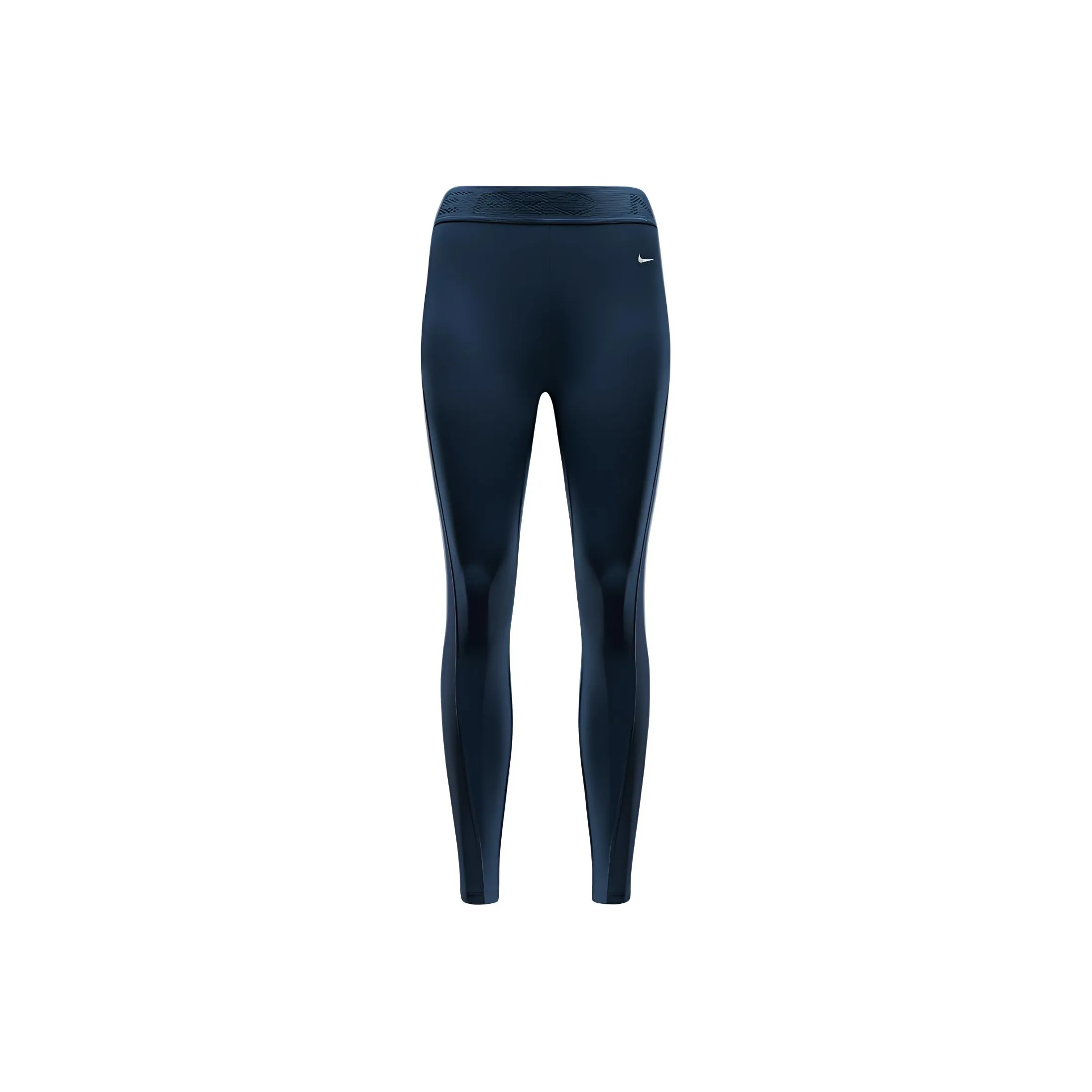 Nike Pro Women's Mid-Rise 7/8 Mesh-Paneled Leggings
