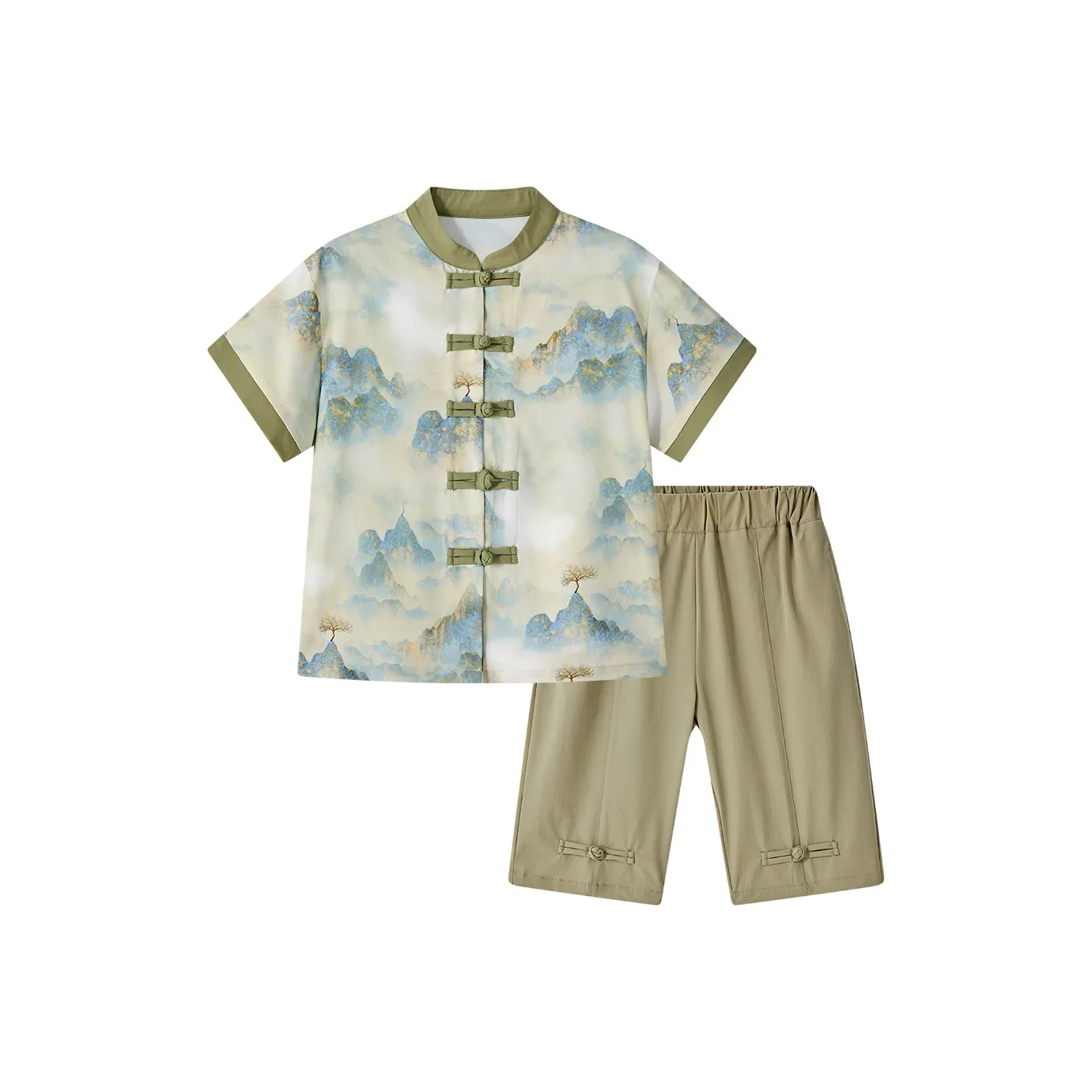 Disney Комплект рубашек Matching хаки детский