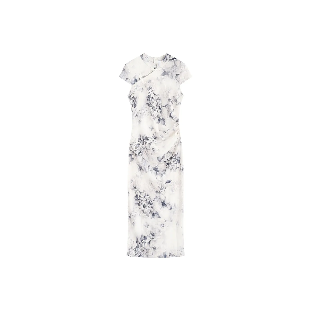 Garbege Cheongsam Women's Blue And White