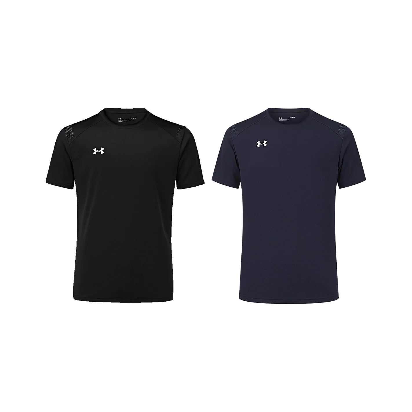 Under Armour T-Shirt Унисекс 2 упаковки Черный и Темно-Синий