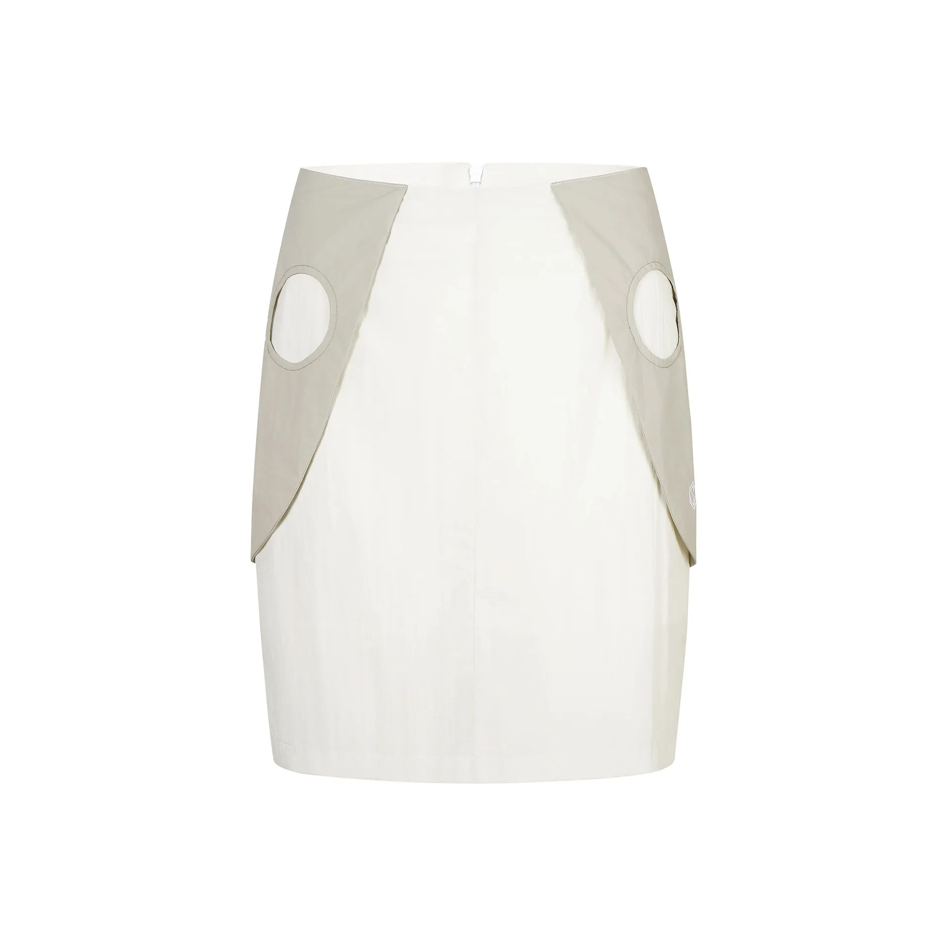 GUUKA TECH Повседневные короткие юбки Женские Белые