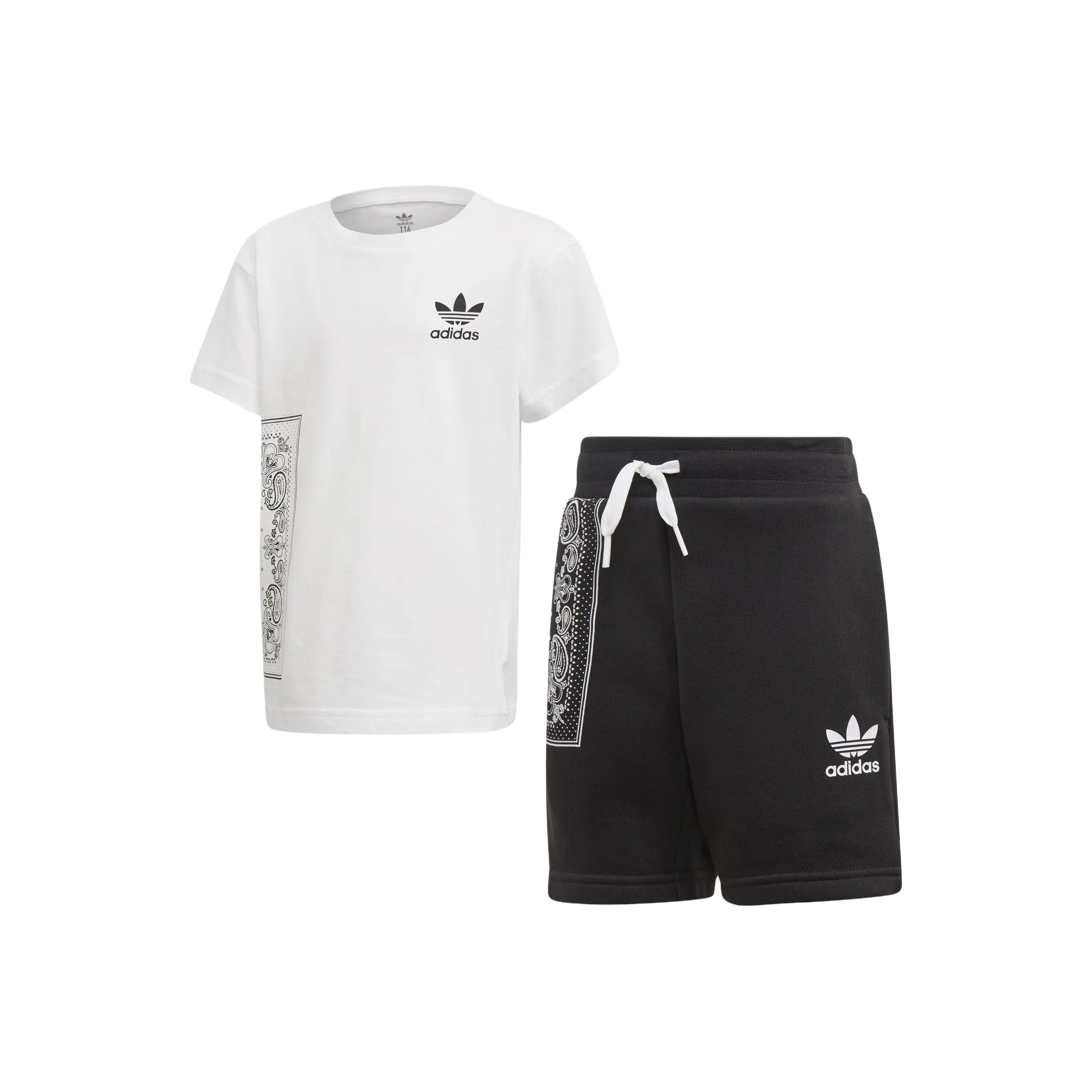Adidas Originals Повседневная спортивная одежда TEE SET Дети 3-7 лет