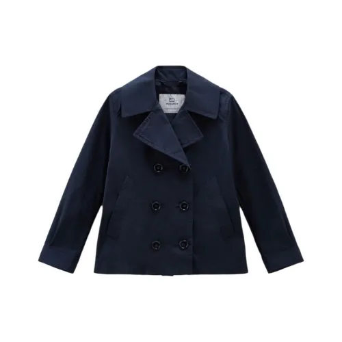 WOOLRICH Темно-синий Детское Пальто