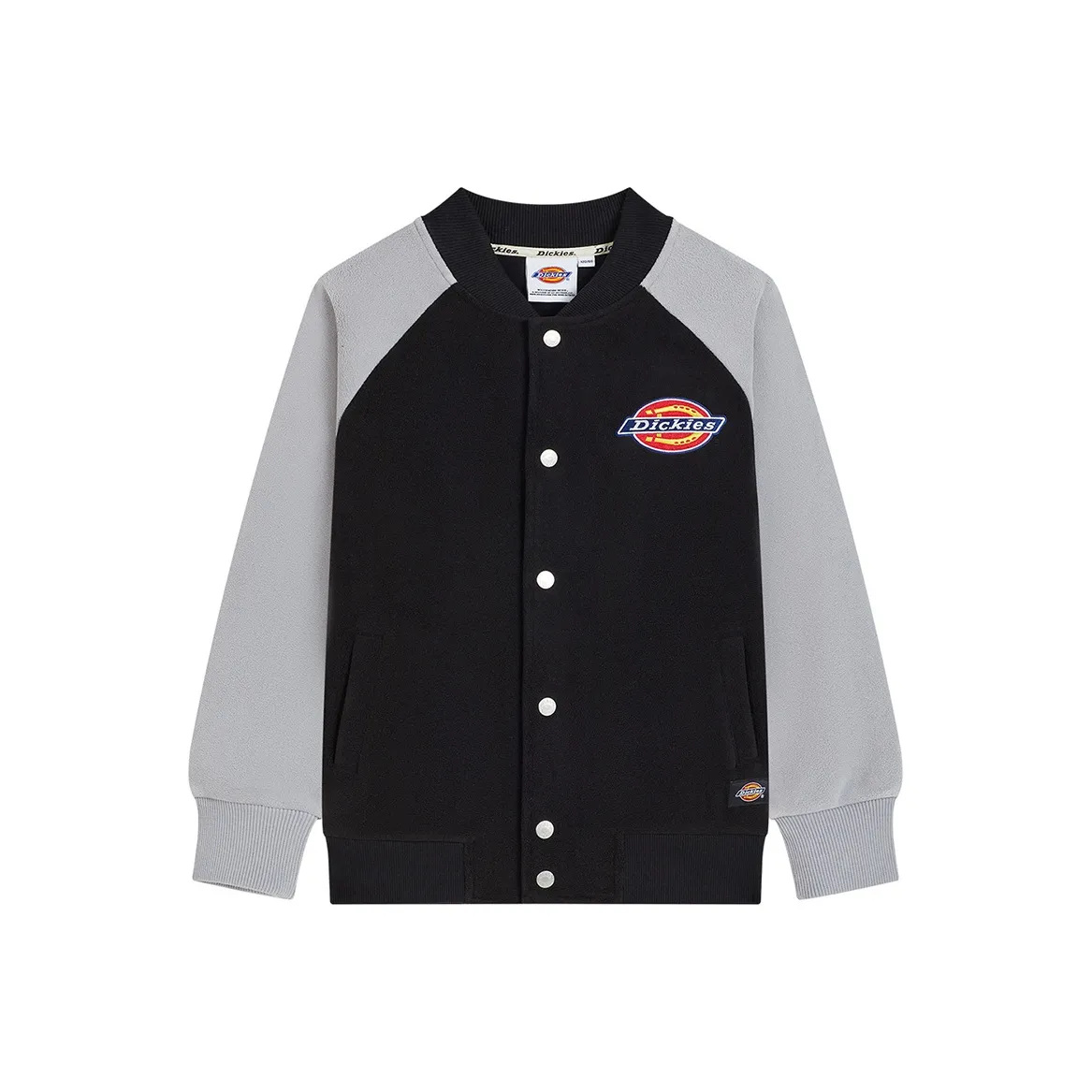 Dickies Бейсбольная куртка Черный * Серебристо-серый Детский