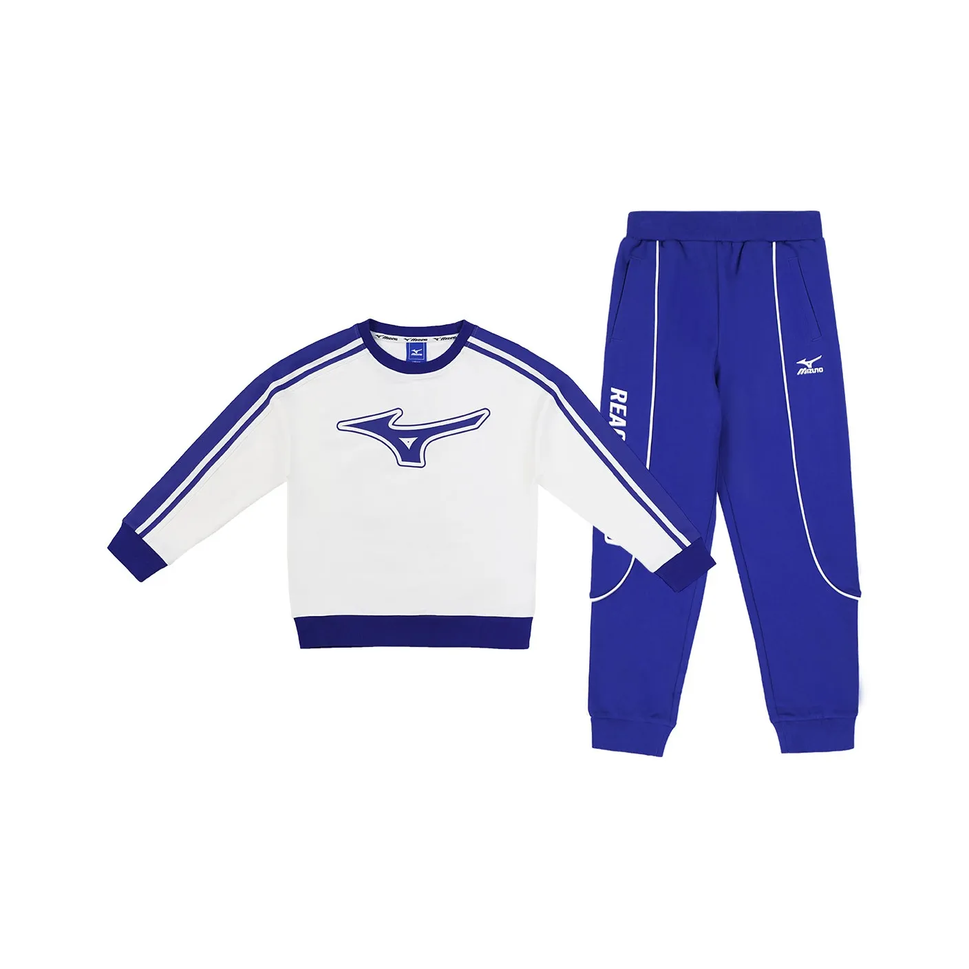 Mizuno Одежда Наборы Королевский синий Дети Повседневная спортивная одежда