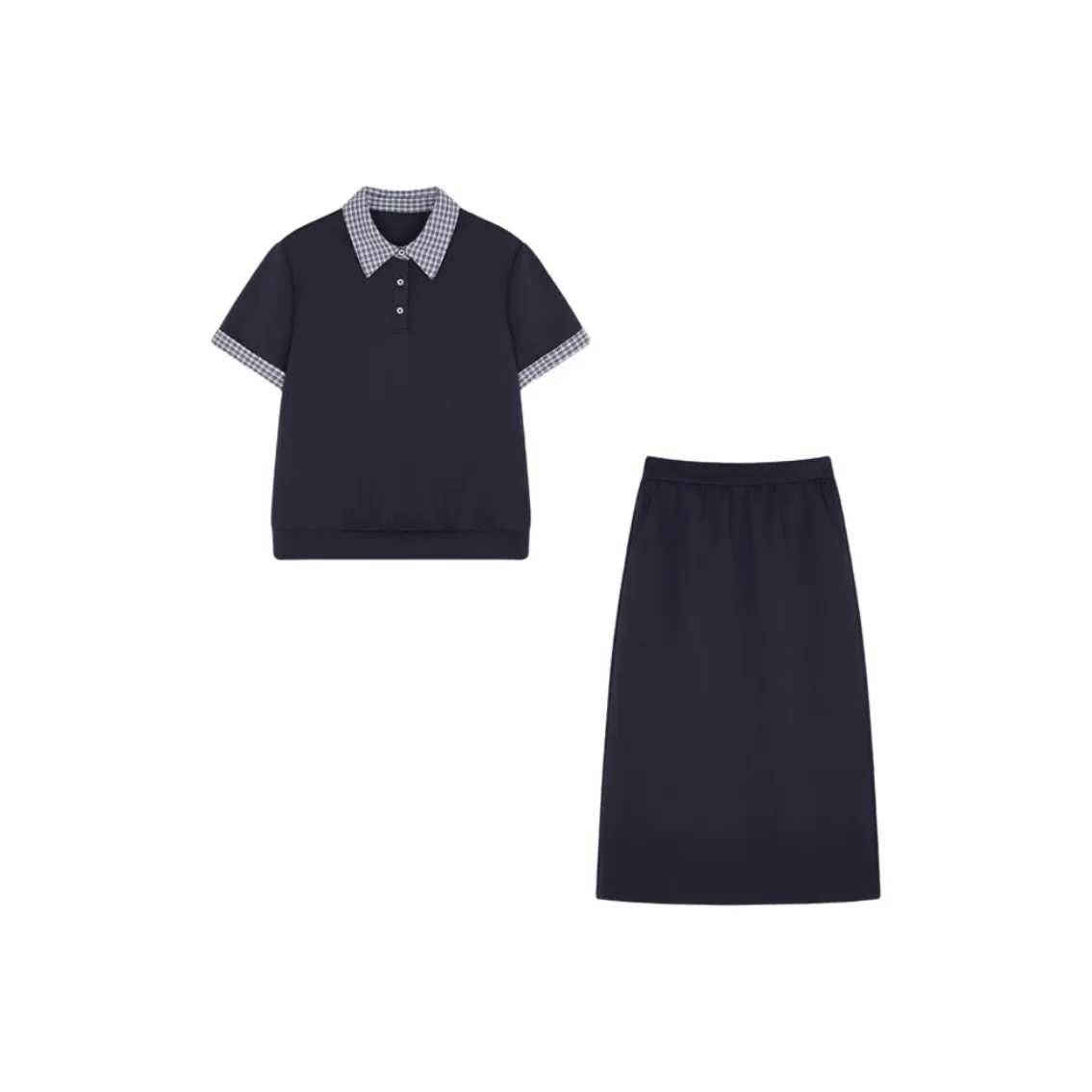 Mo Han Yi Mei Two Piece Skirt Sets Women's