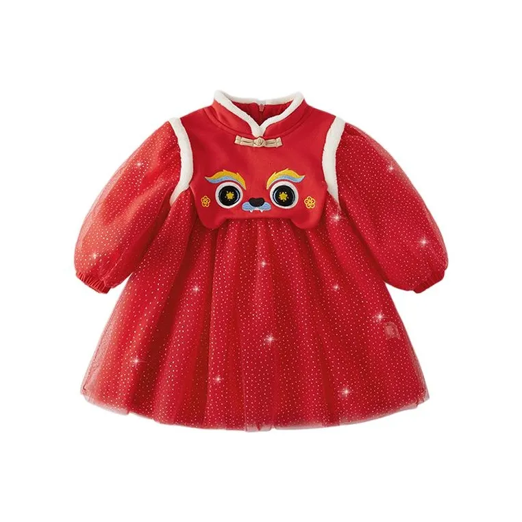 JELLYBABY Детское платье красное для малышей