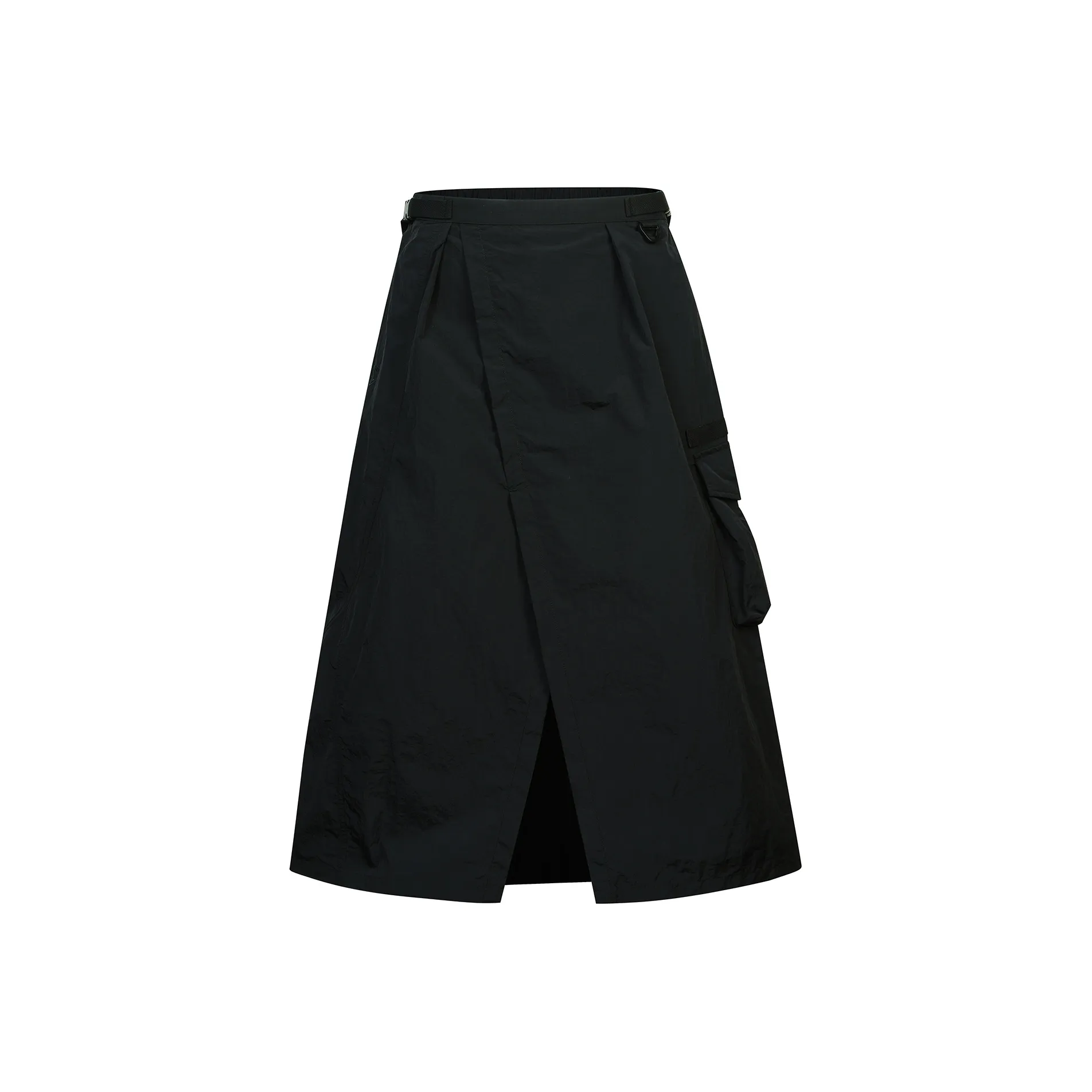 GUUKA TECH Длинная Юбка Женская Черная