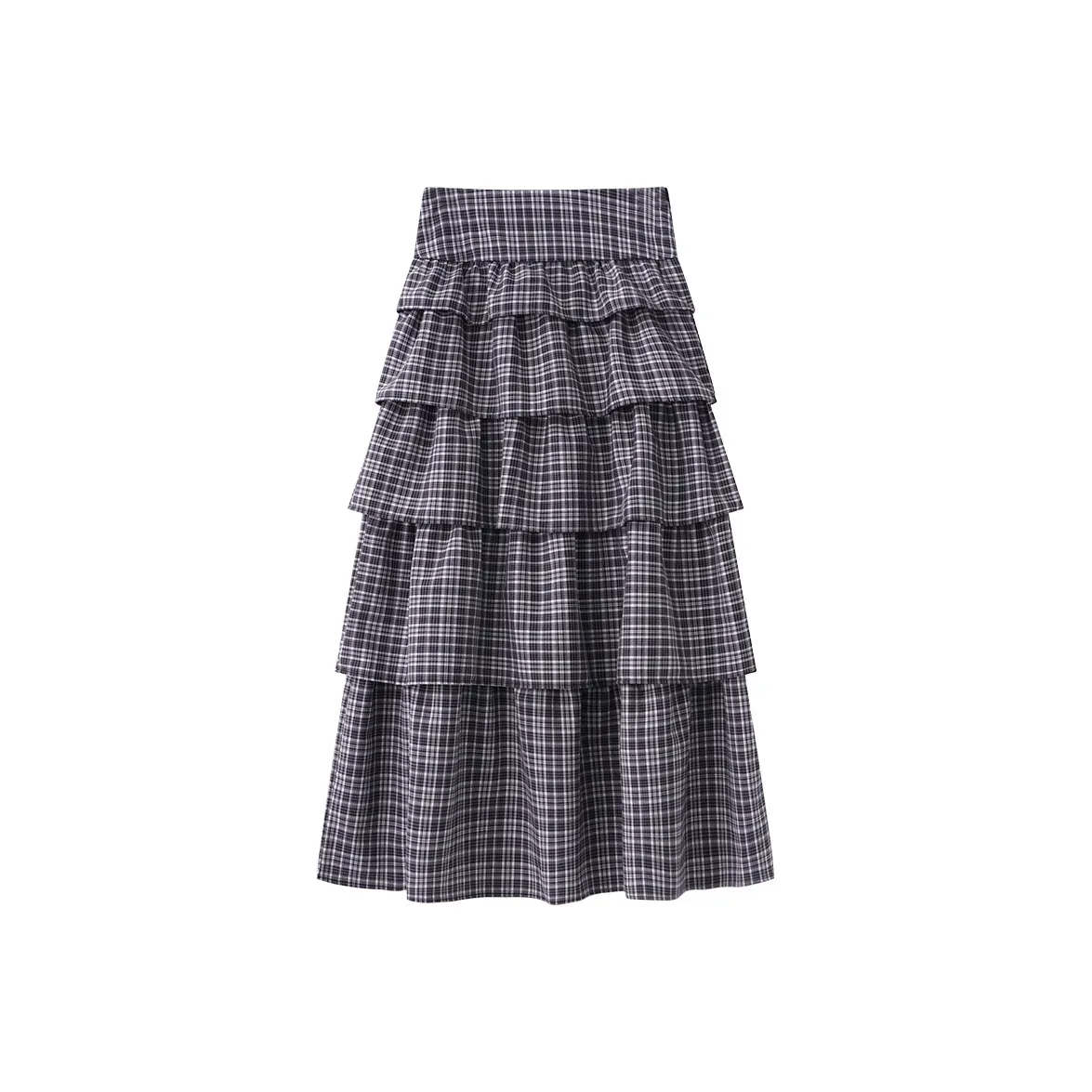 HTMEME Повседневный Длинный Юбка Женские Черный