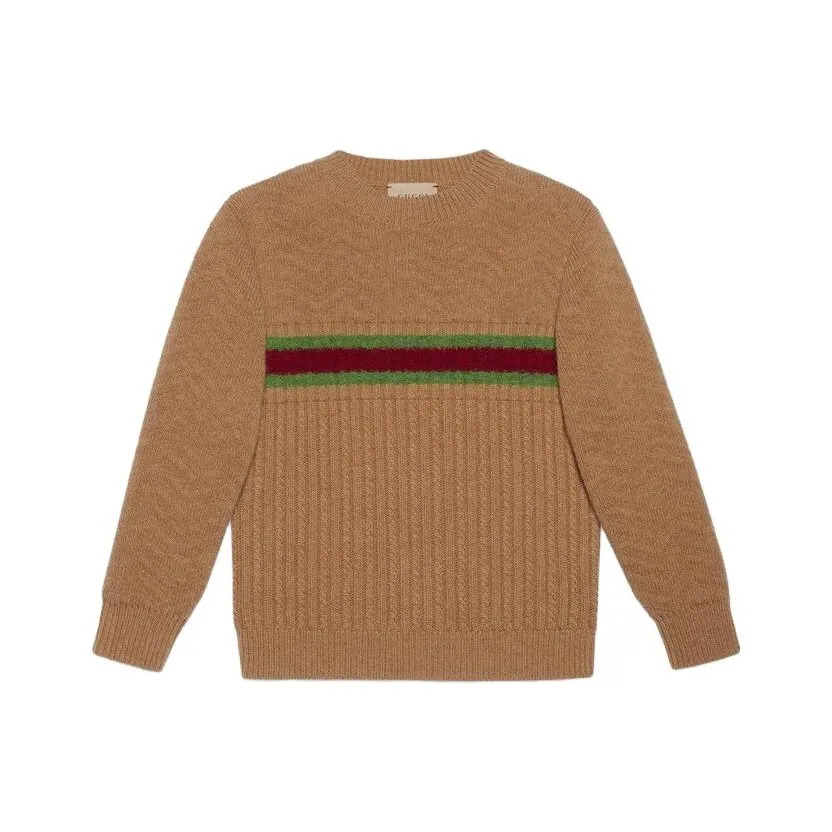 GUCCI Свитер Детский Светло-Коричневый