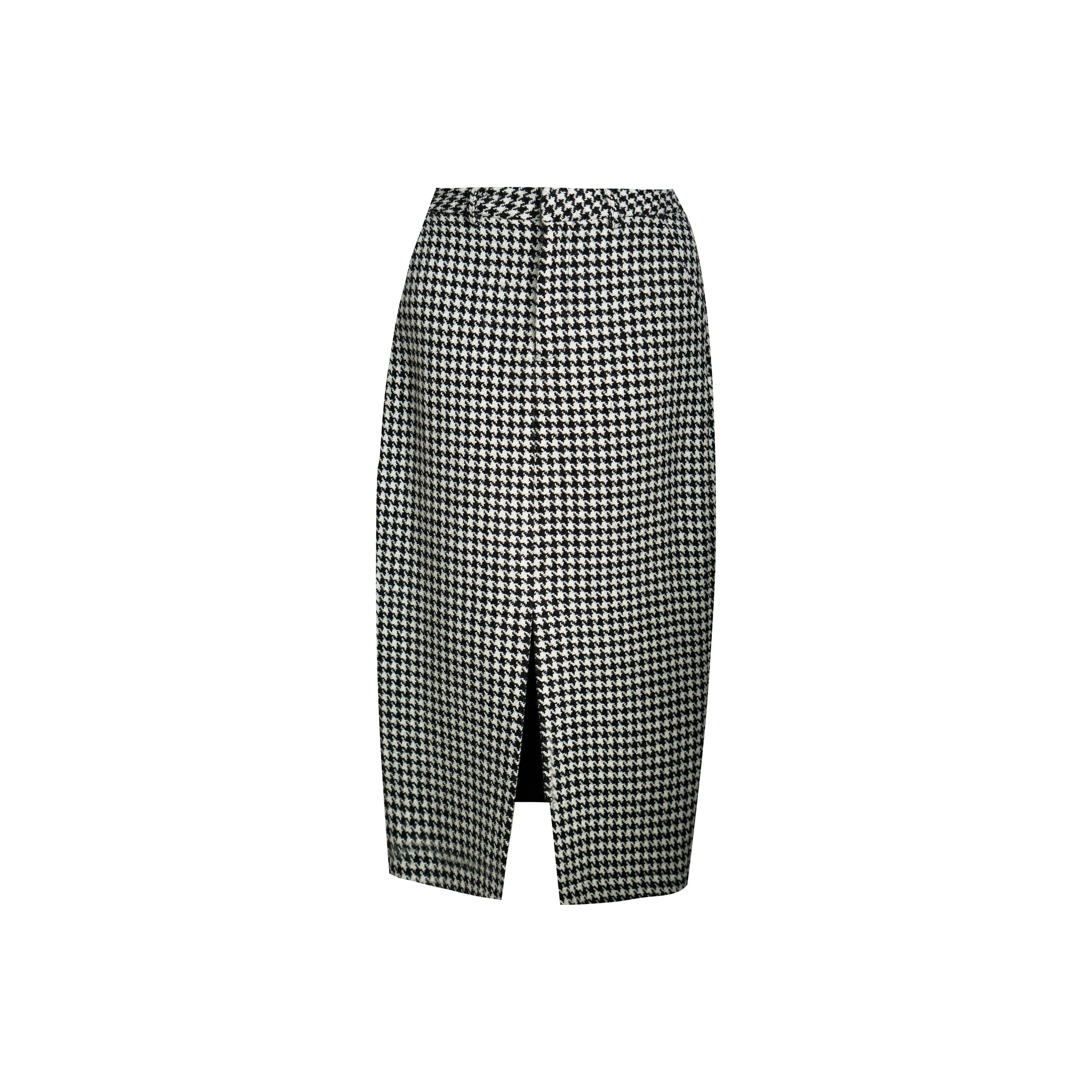 ROEYSHOUSE Повседневная длинная юбка женская черно-белая