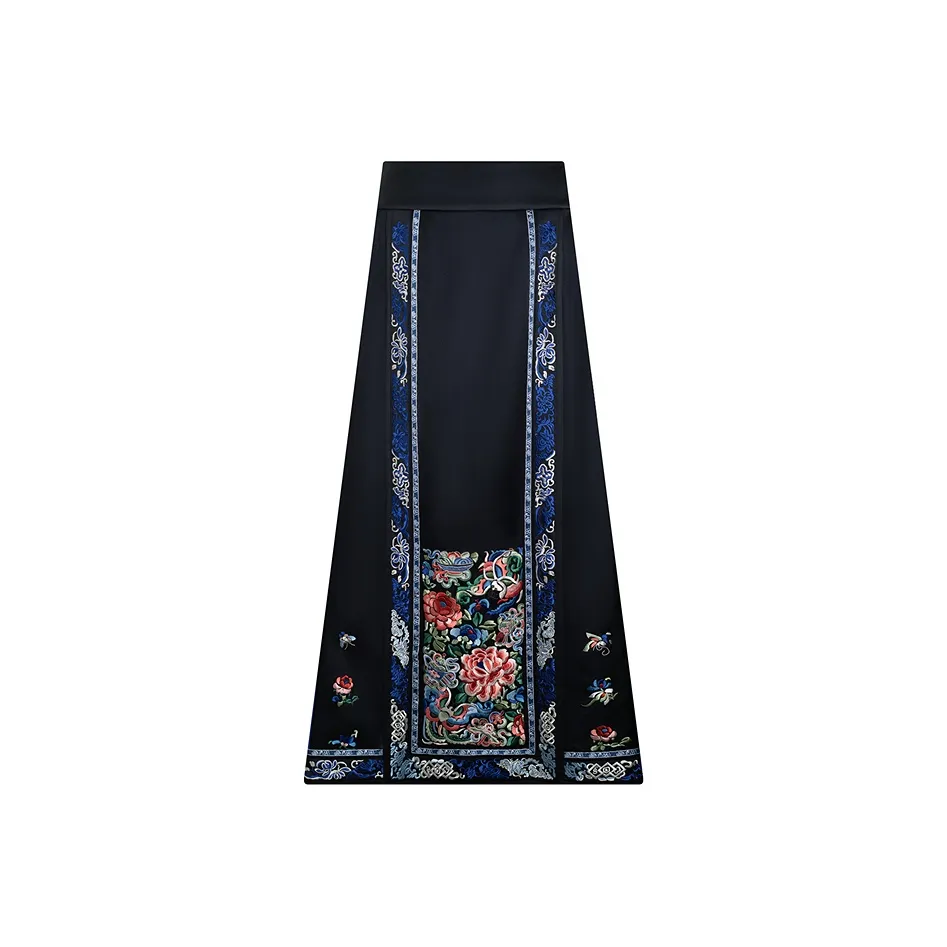 A LIFE ON THE LEFT Casual Long Skirts Women's Black