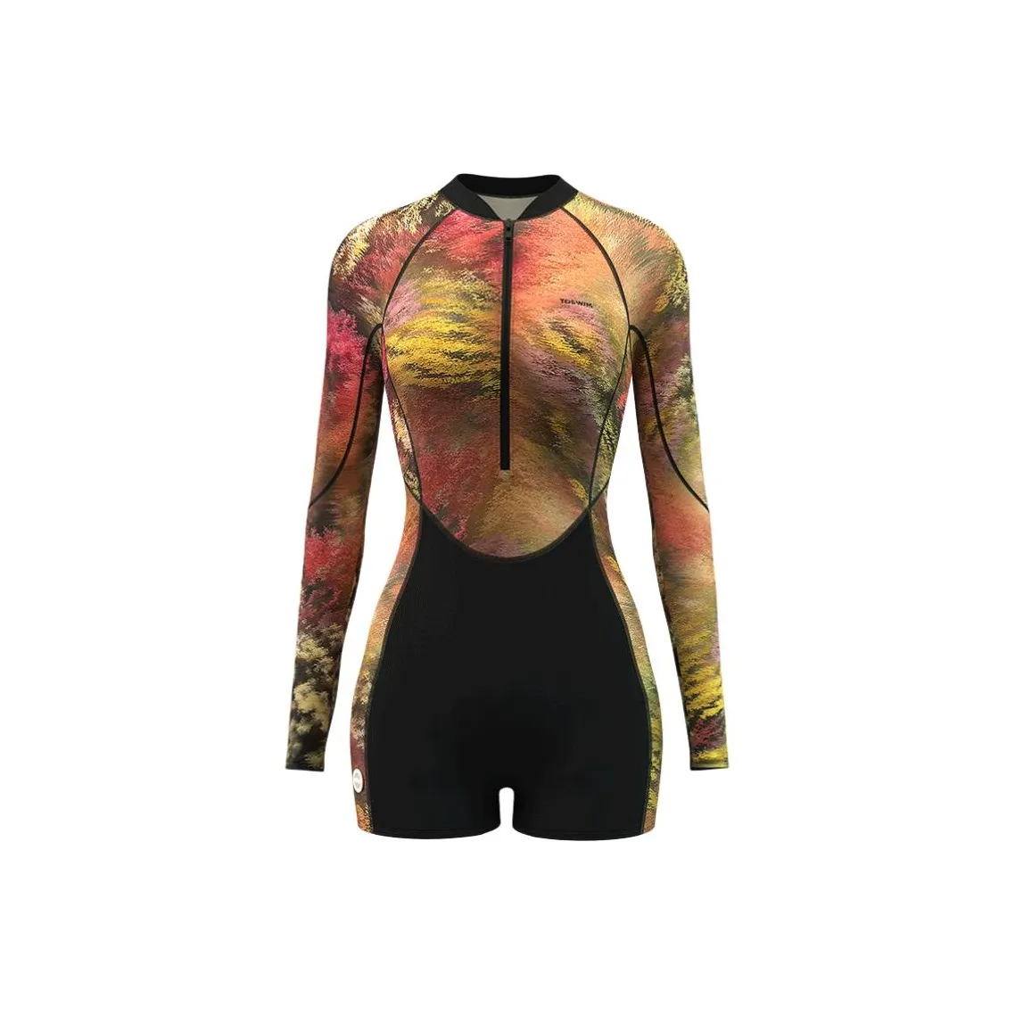 TOSWIM Ван-Пис Купальник Женские [Коралловый Shadow]