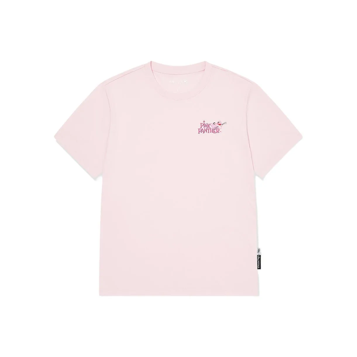 QIAODAN T-рубашка Мужская Луна Наблюдение Розовый