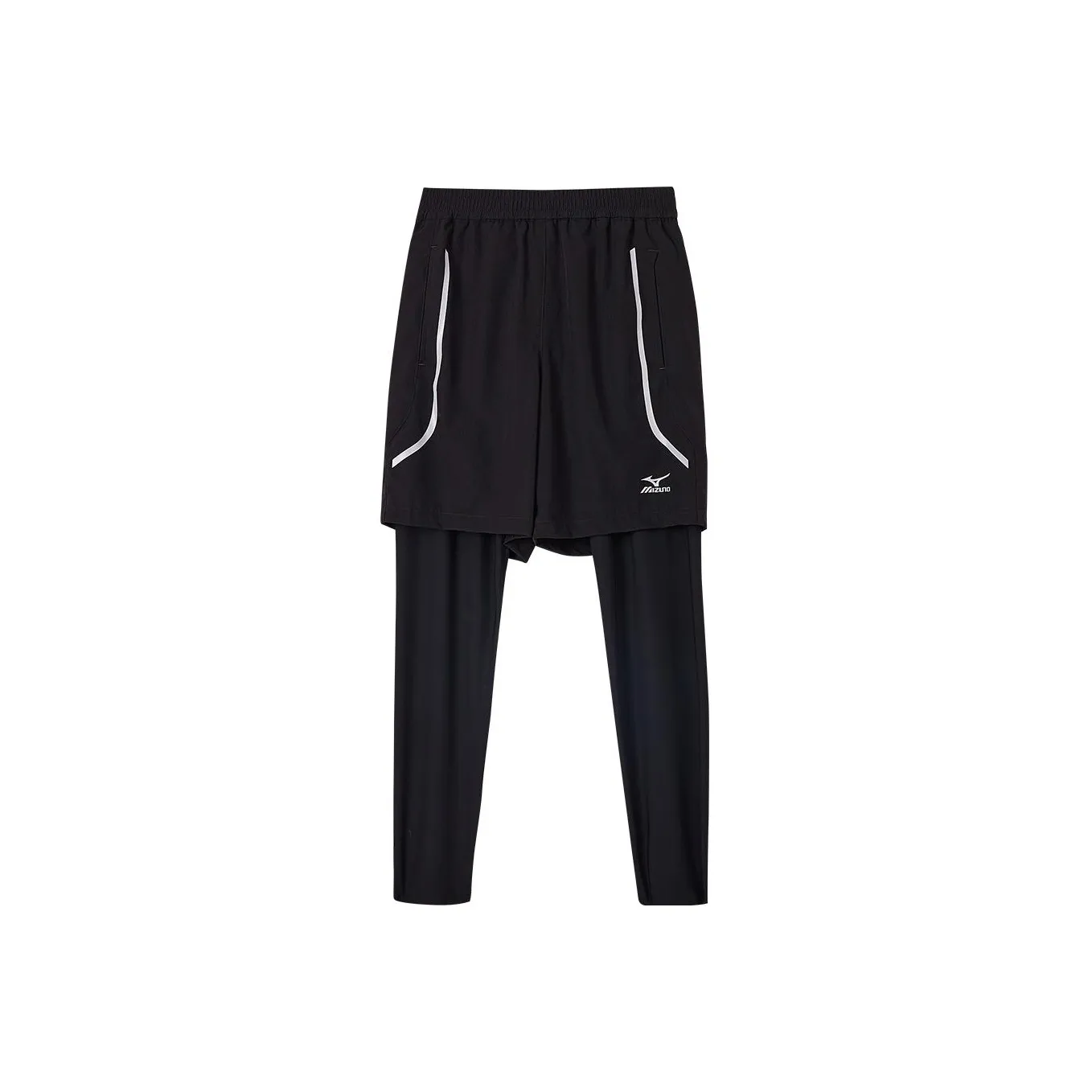 Mizuno Черные Школьные Леггинсы