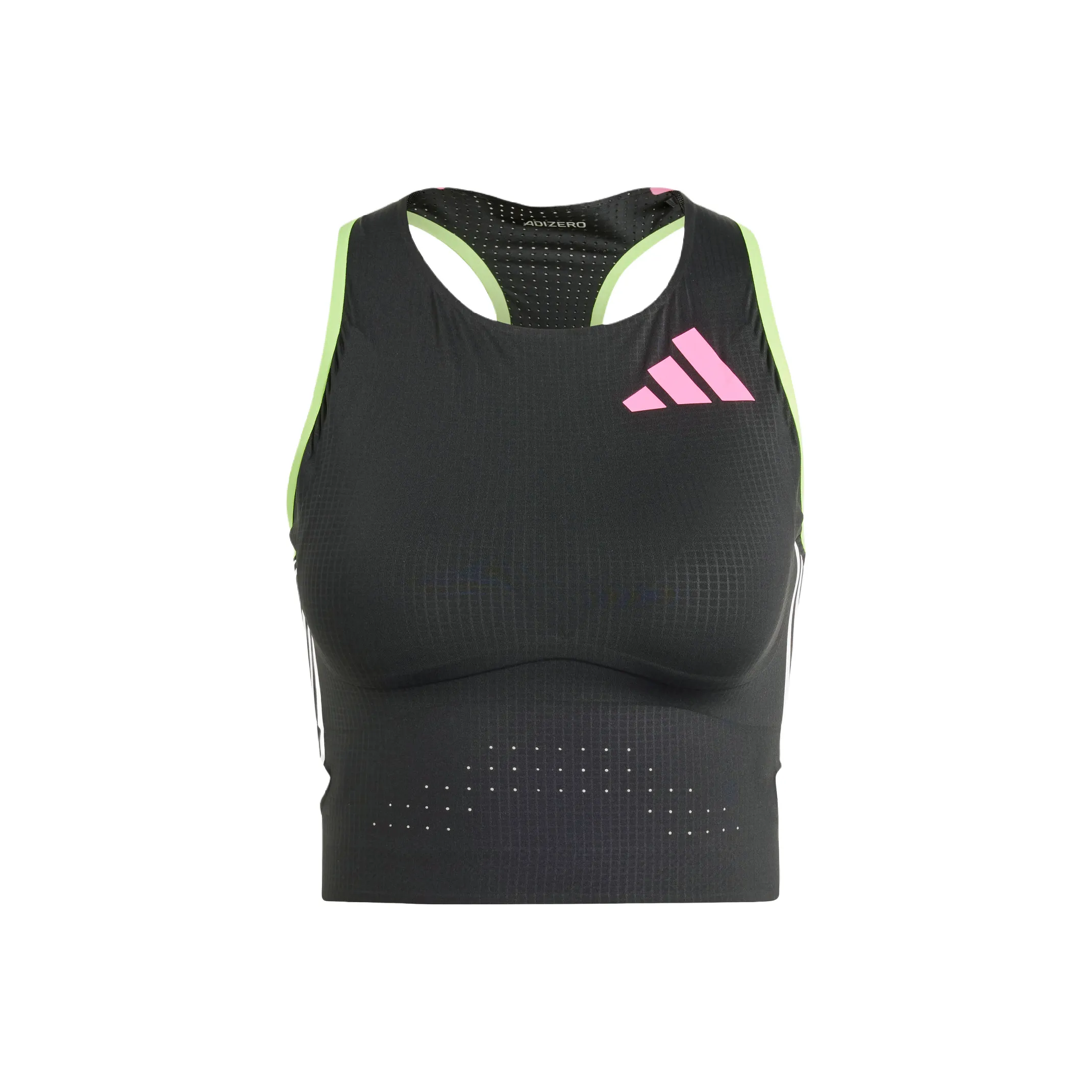 Adidas ADIZERO RUNNING CROP TOP Sport Vests Women's Black