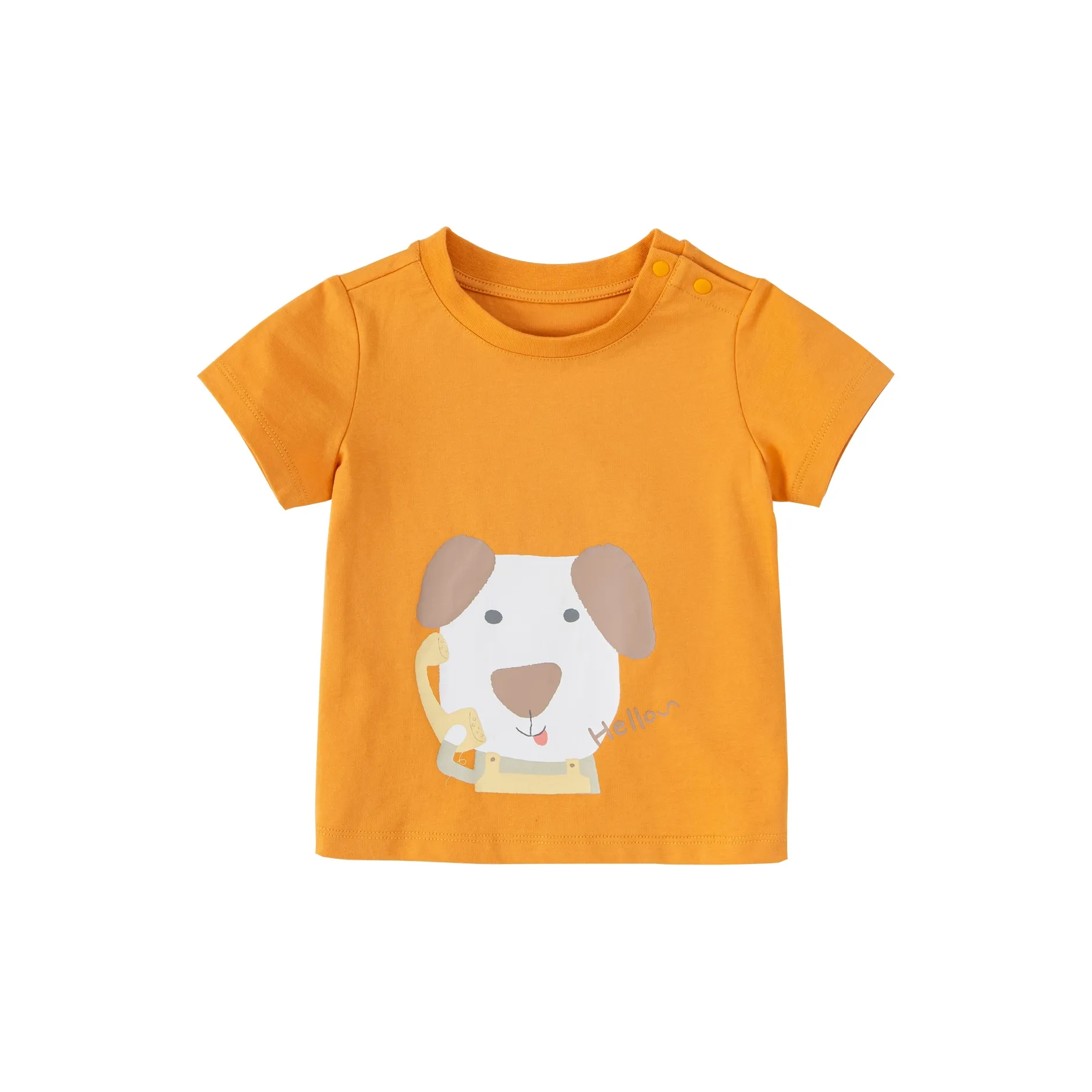 DAVE BELLA T-рубашка Оранжевый Светло-синий Белый Розовый для детей