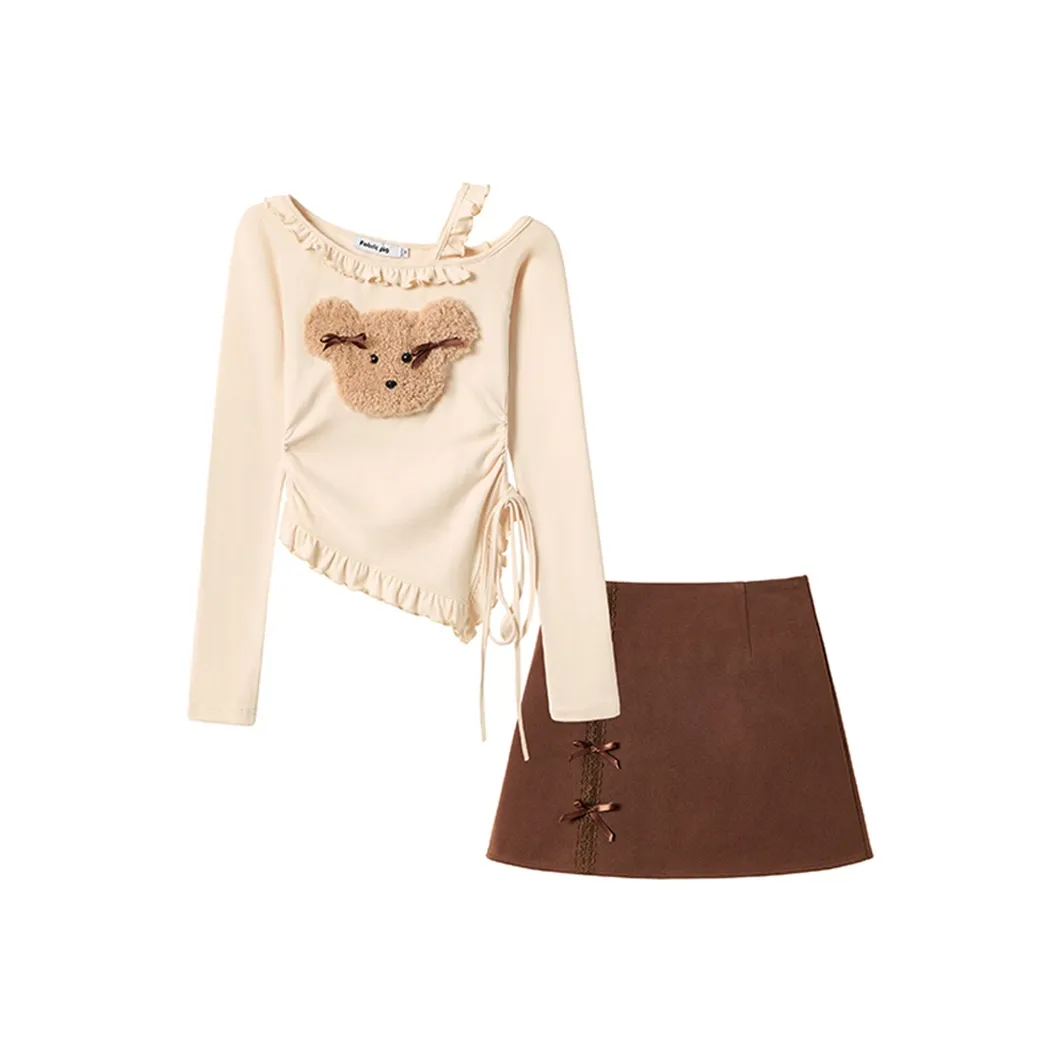 fabric pig Женские комплекты с юбкой