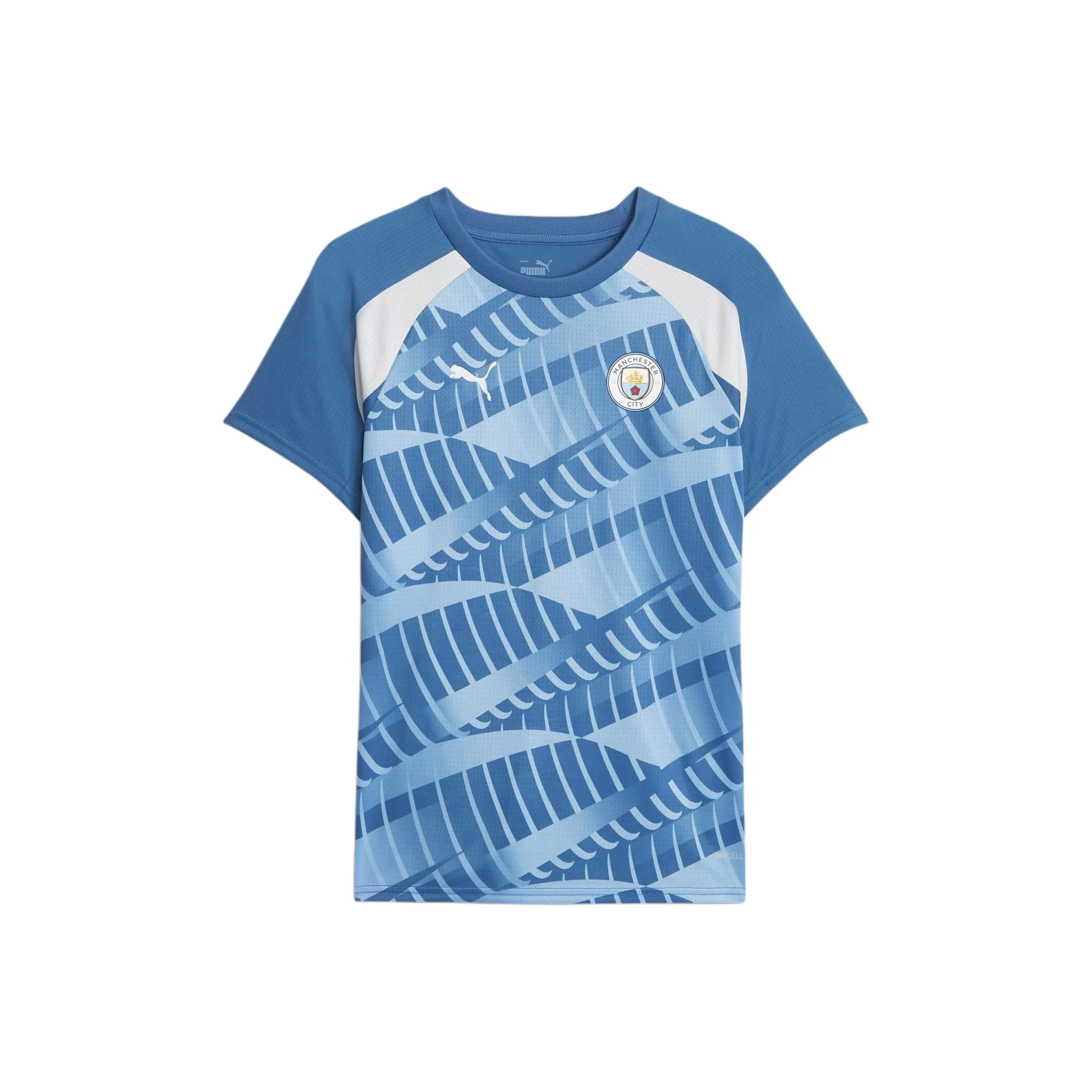 PUMA Manchester City Pre Match Jersey Футбол Jersey Женские Blue