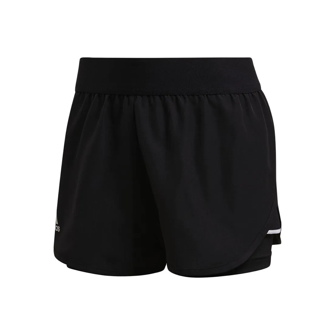 Adidas Tennis Bottoms Women's Black/Dark Silver Metal/White
