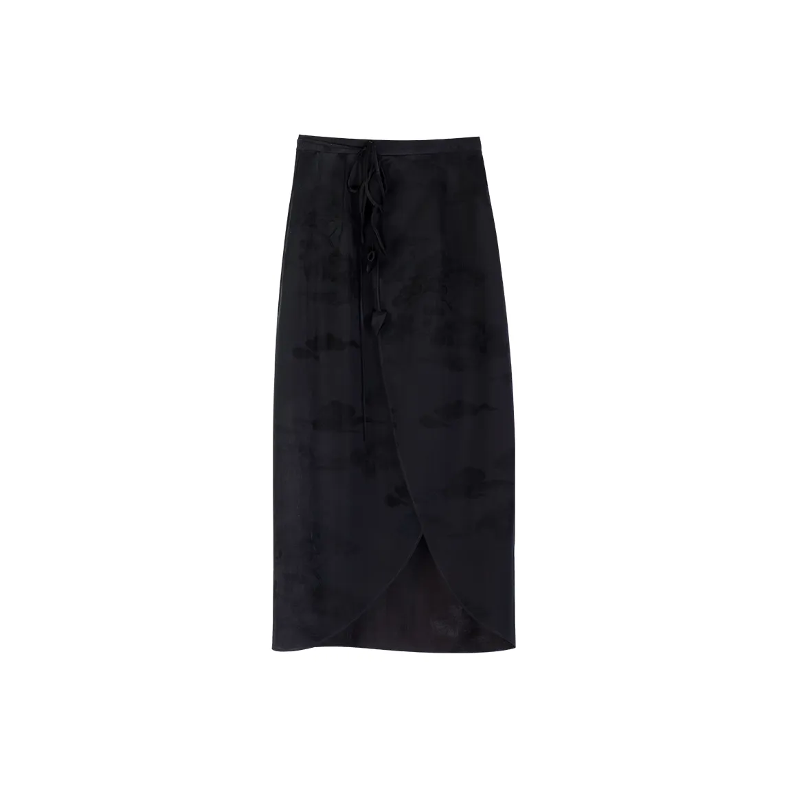 YICHENGFENGXU Повседневный Длинный Юбка Женские Черный