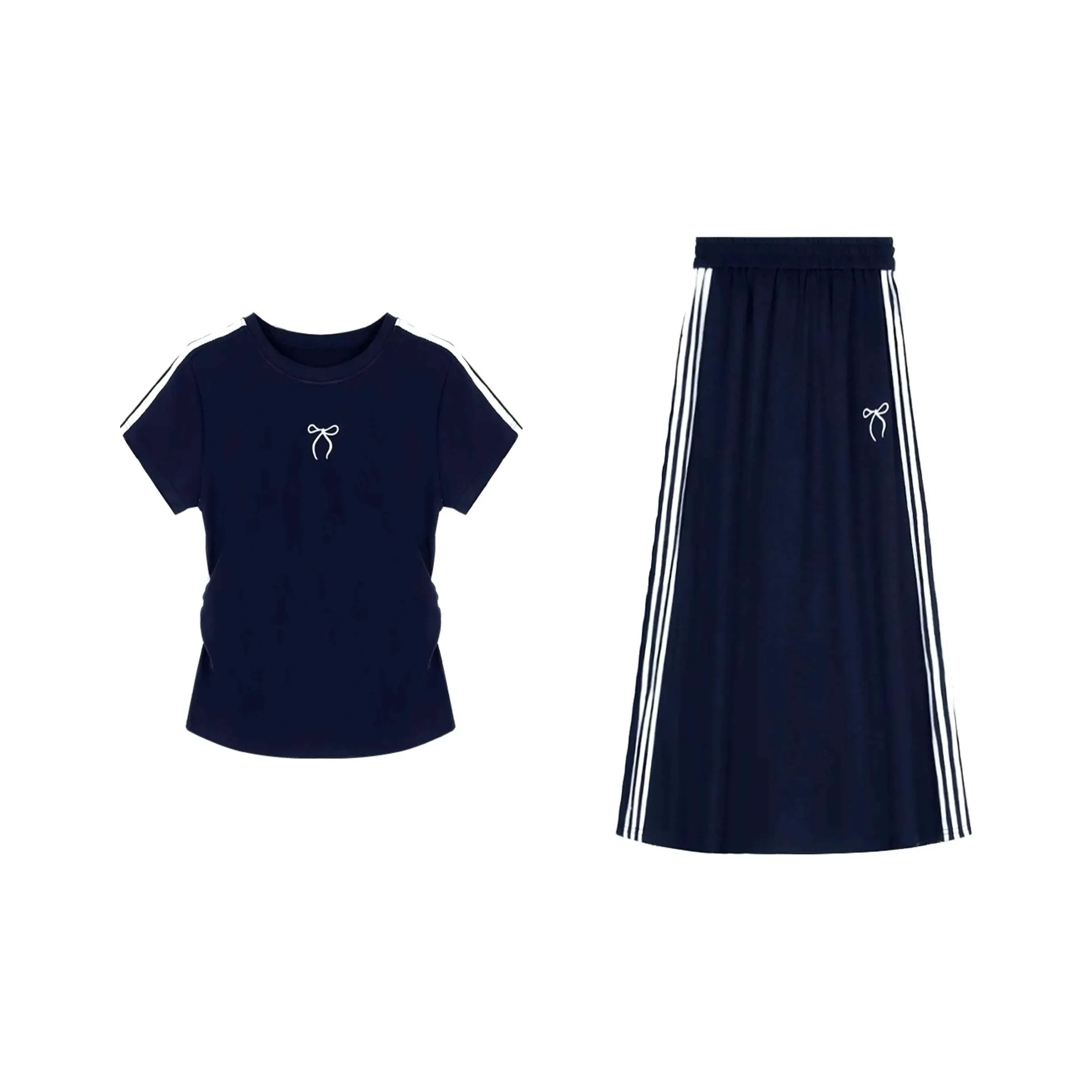 Mlpstudio Комплект с юбкой Женские Темно-синий