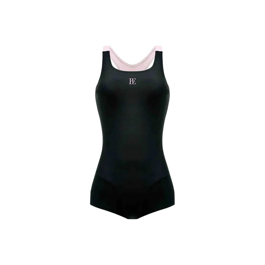 BALNEAIRE x Mix One Piece Купальник Женские Urban Chic Style Черный Розовый