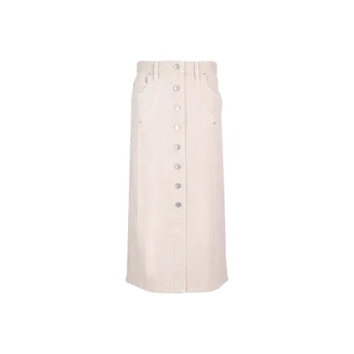 ISABEL MARANT ETOILE Экрю Женские Повседневные Длинные Юбки