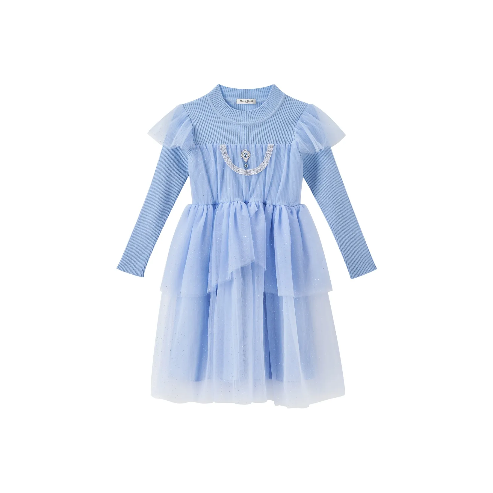 BELLE BELLE Синий Детские Платья